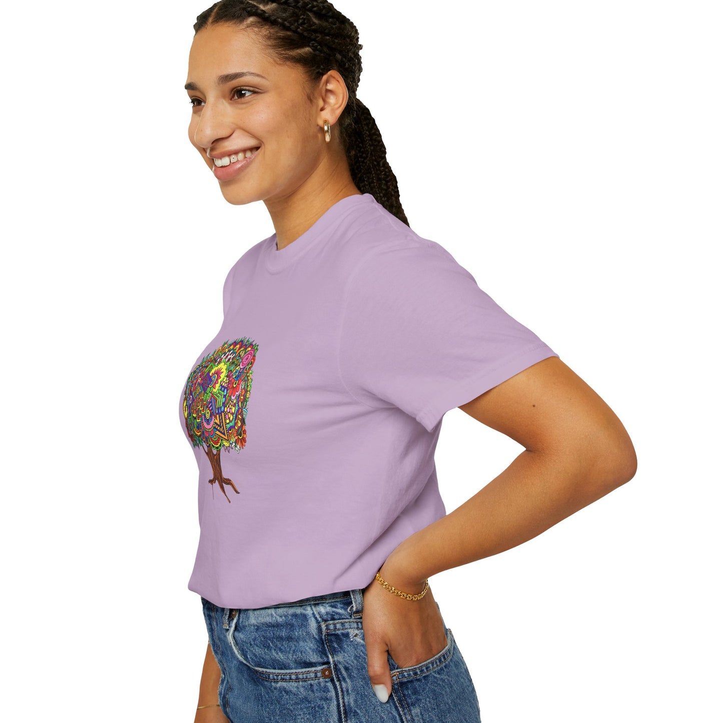 Unisex Garment-Dyed T-shirt (Tree of Eden)