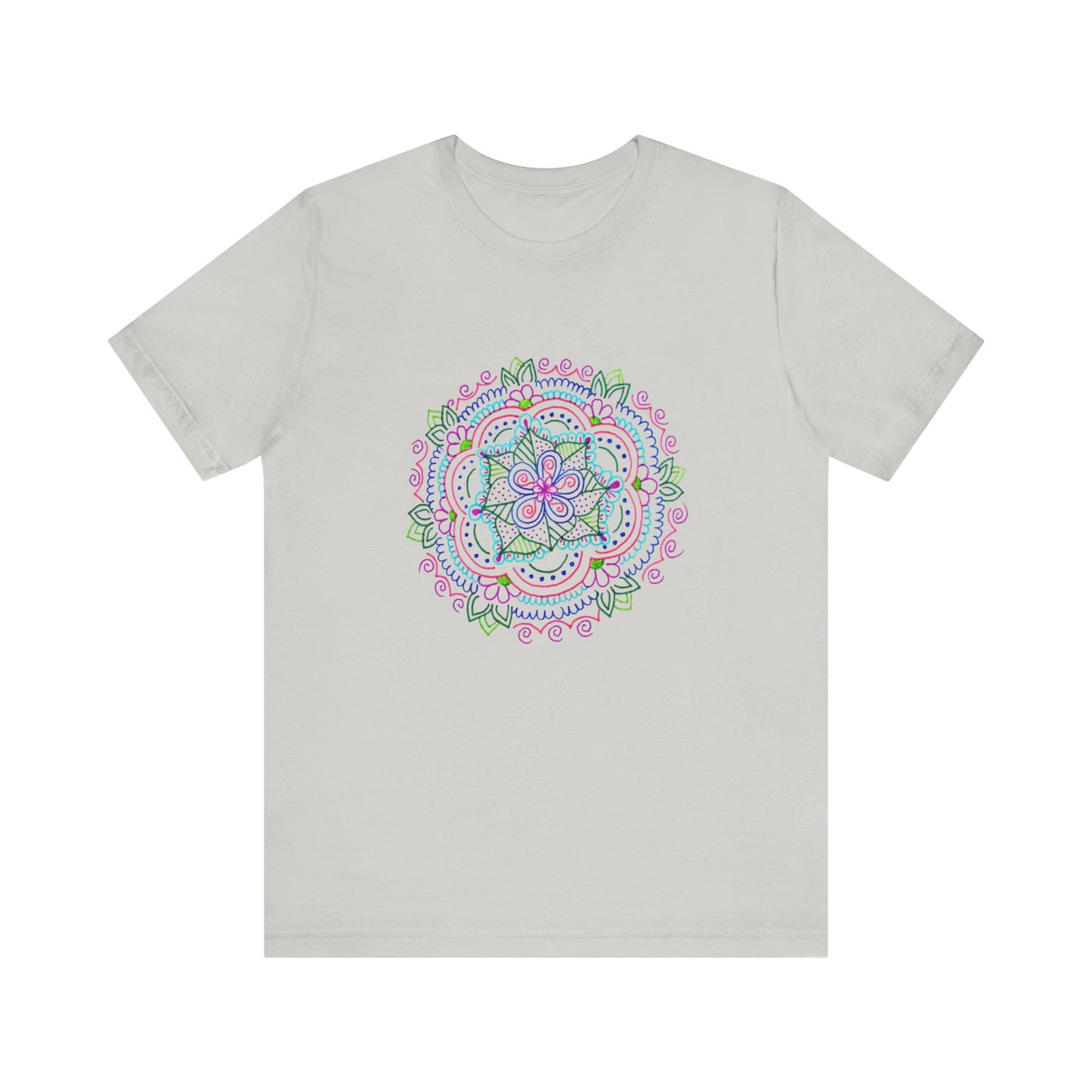 Unisex Jersey Short Sleeve Tee (Mandala)