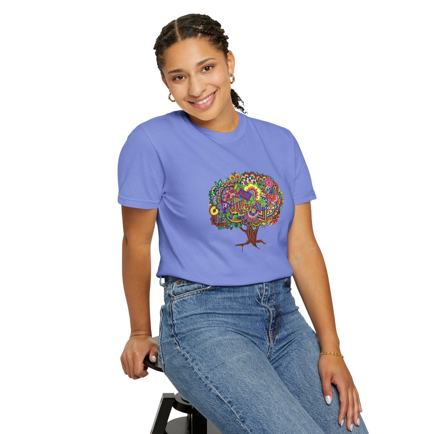 Unisex Garment-Dyed T-shirt (Tree of Eden)