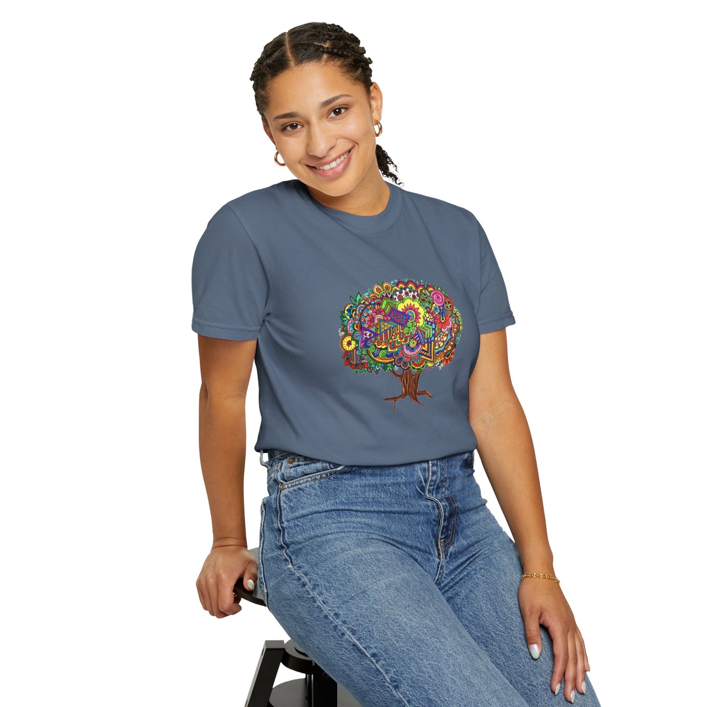 Unisex Garment-Dyed T-shirt (Tree of Eden)