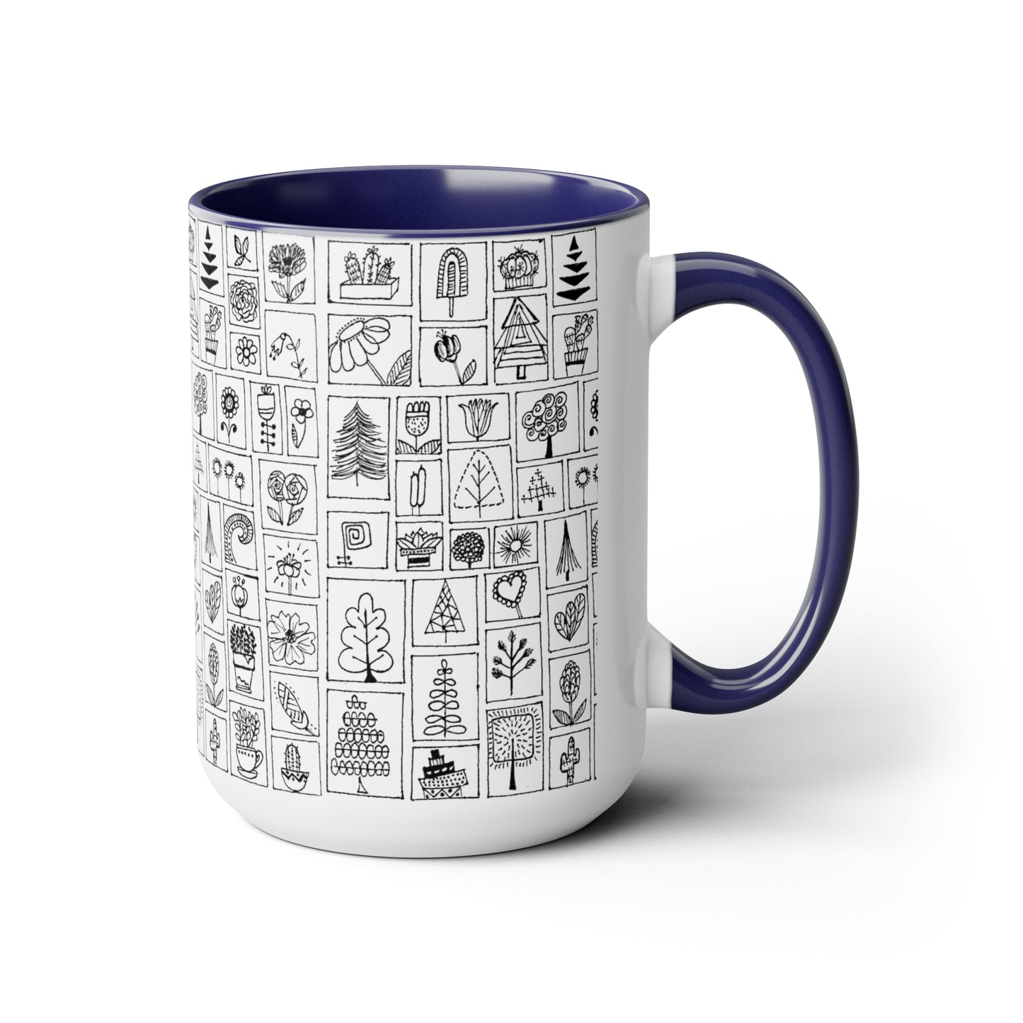 Two-Tone Mugs, 15oz (Frames)