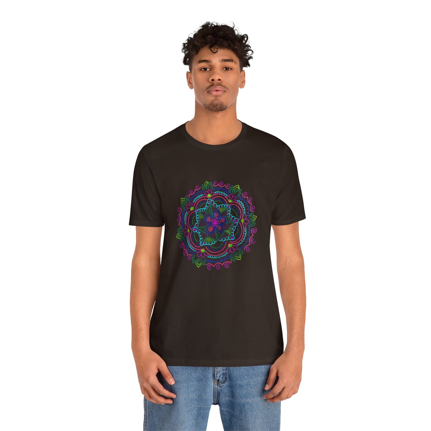 Unisex Jersey Short Sleeve Tee (Mandala)