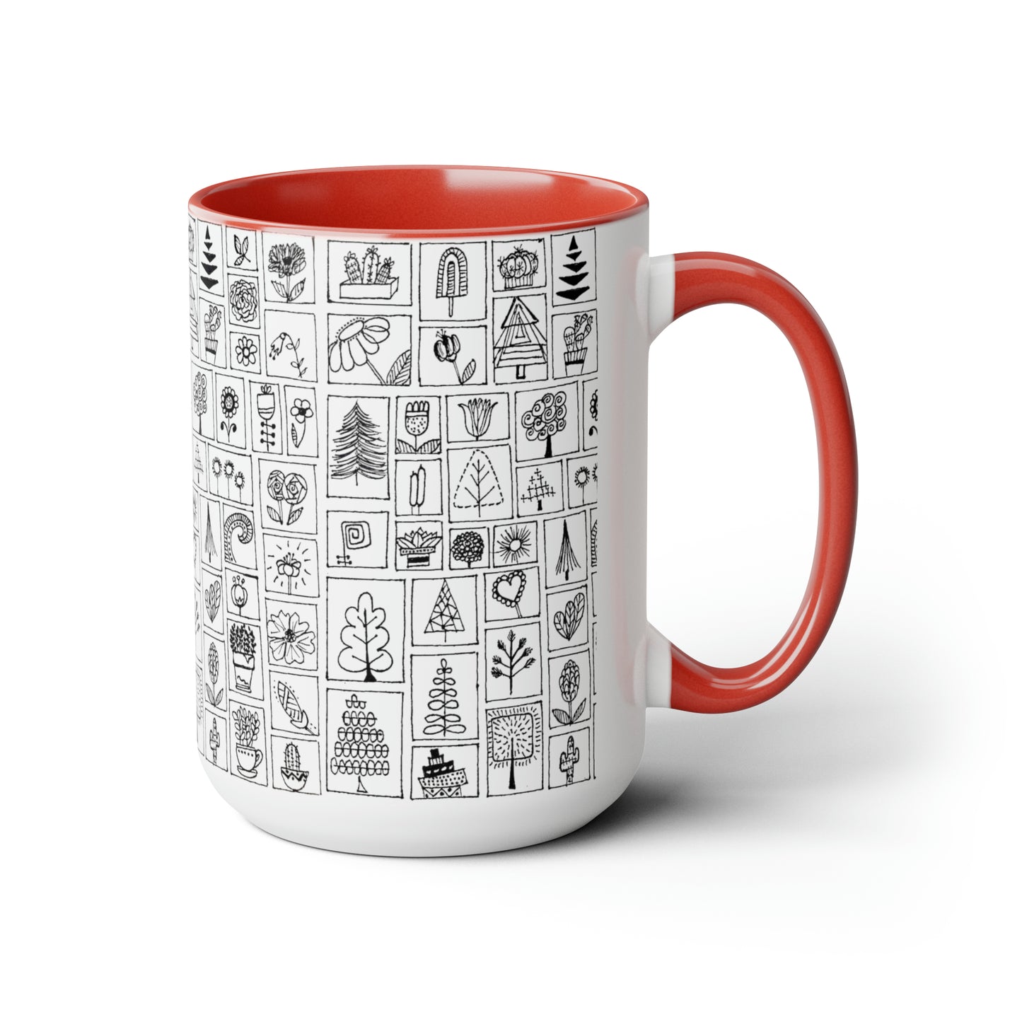 Two-Tone Mugs, 15oz (Frames)