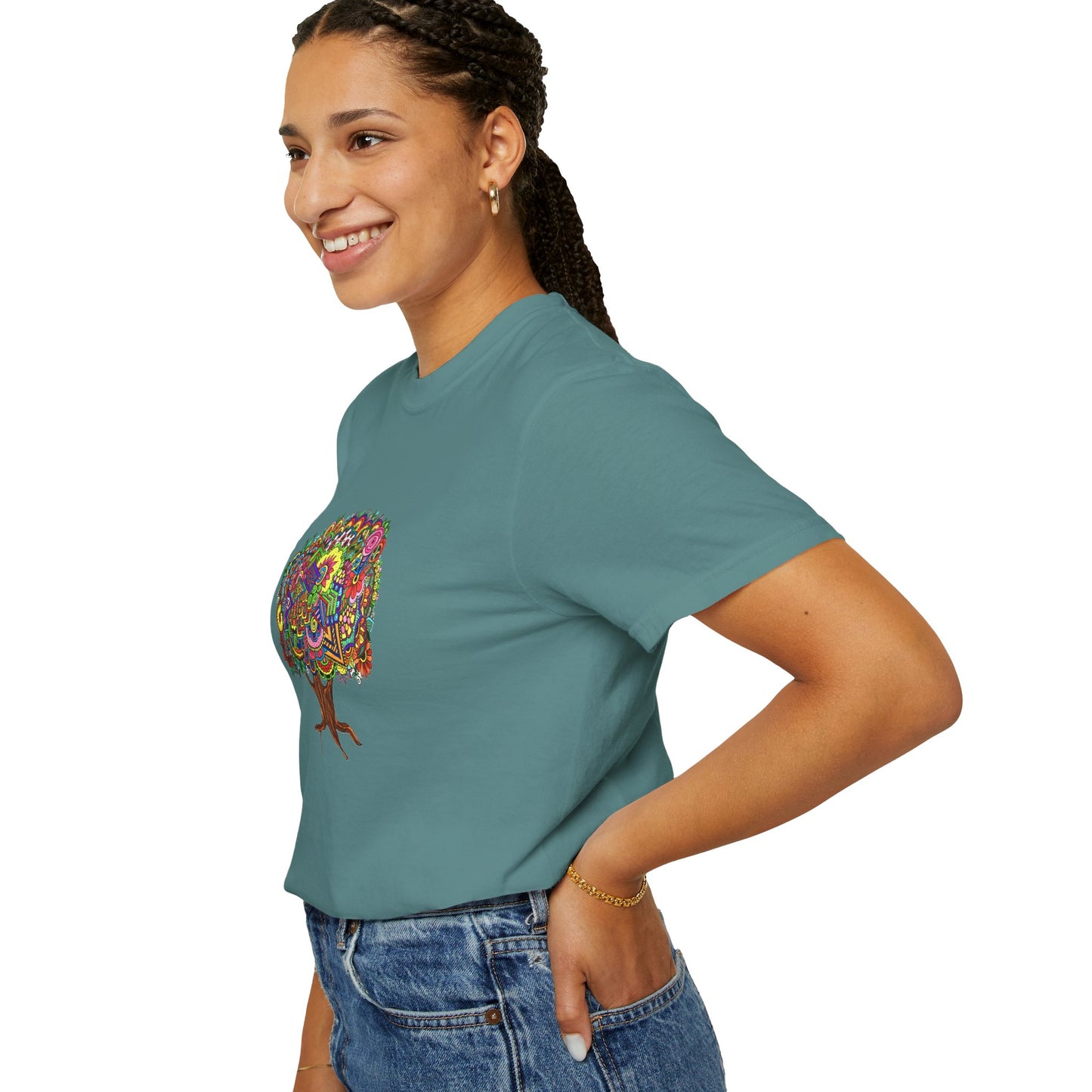 Unisex Garment-Dyed T-shirt (Tree of Eden)