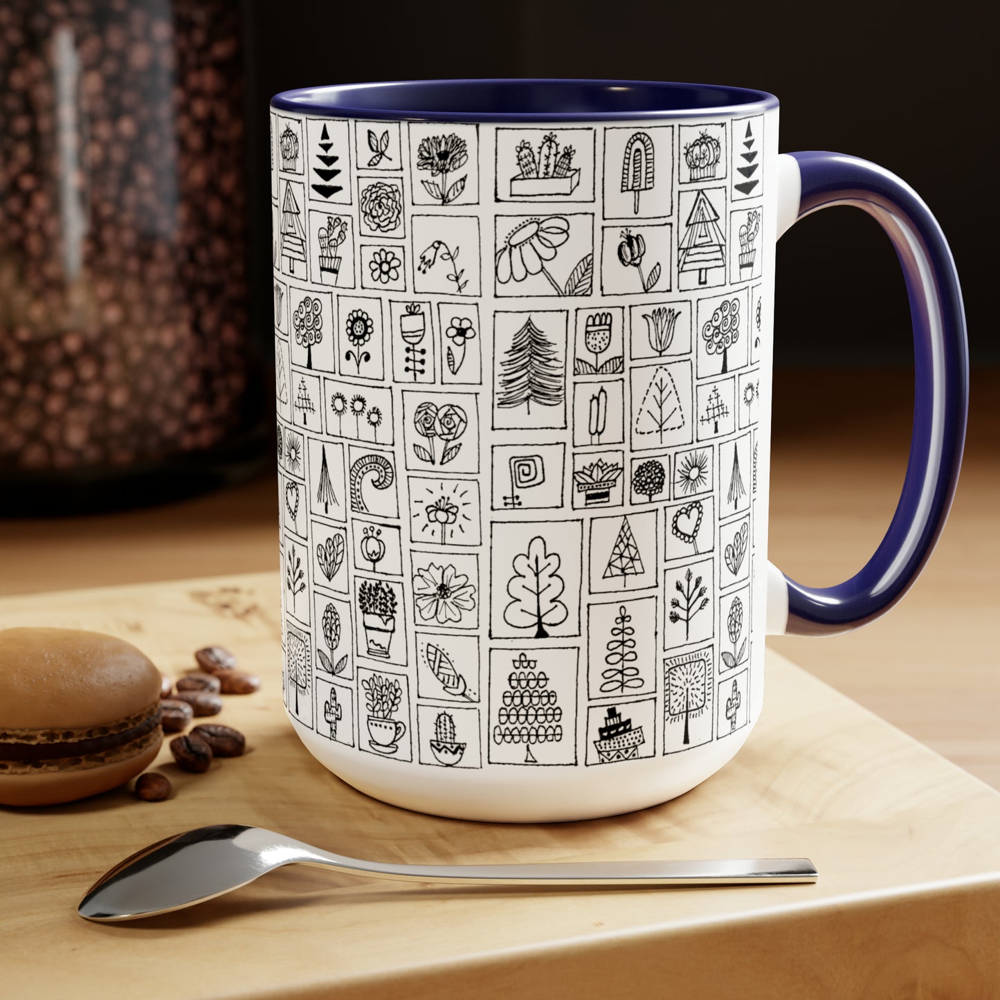 Two-Tone Mugs, 15oz (Frames)