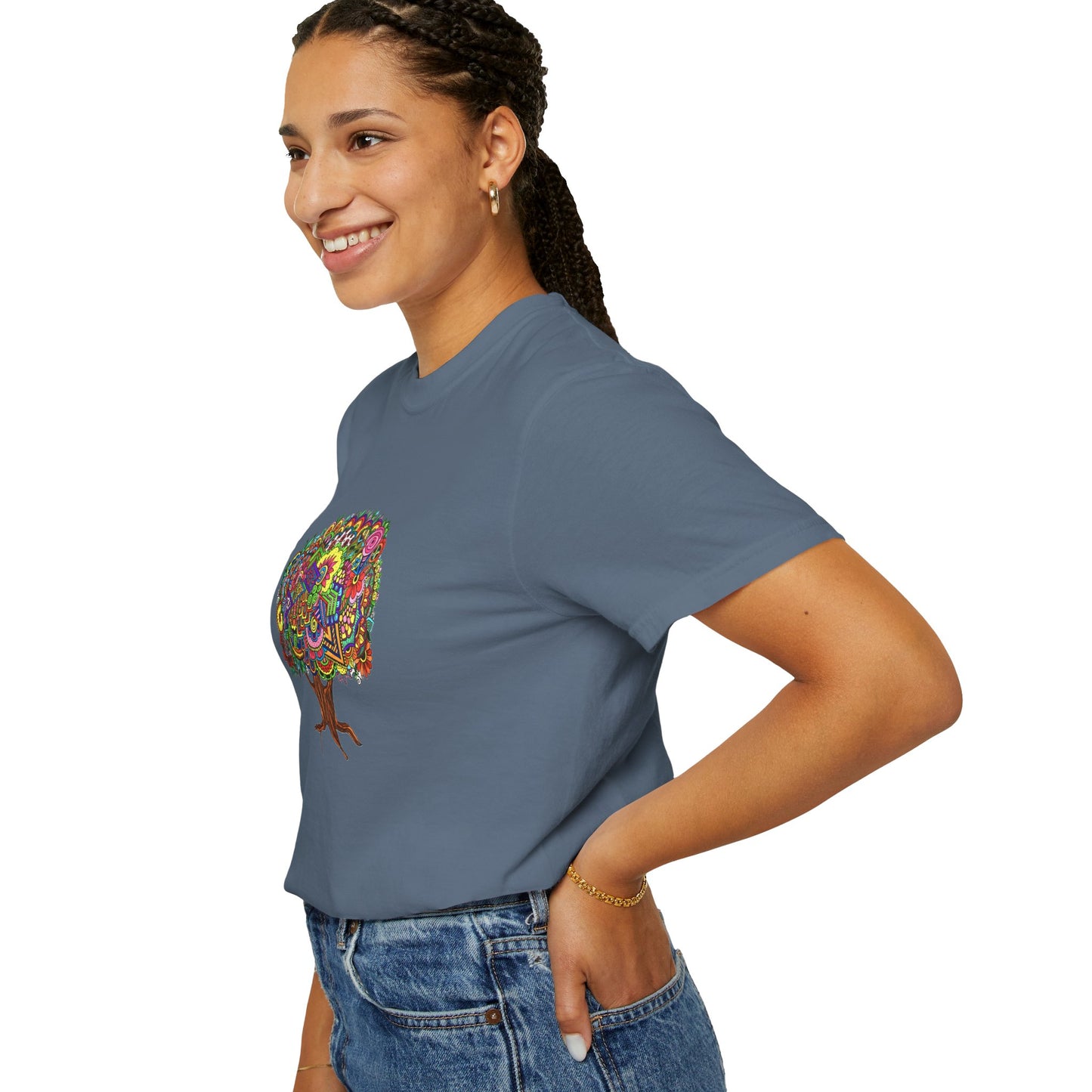 Unisex Garment-Dyed T-shirt (Tree of Eden)