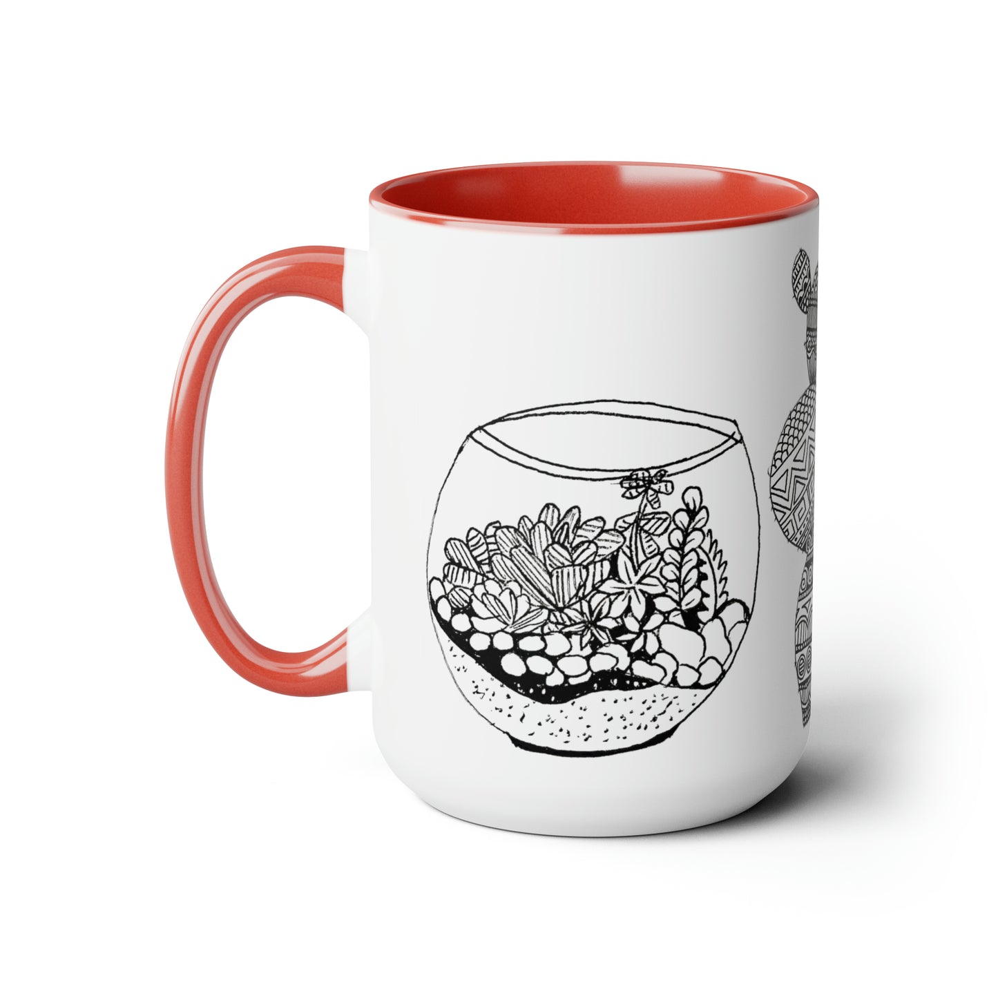 Two-Tone Mugs, 15oz (Plant Lover)