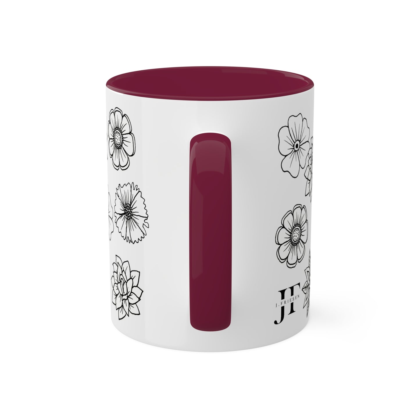 Mugs, 11oz (Monogram E)
