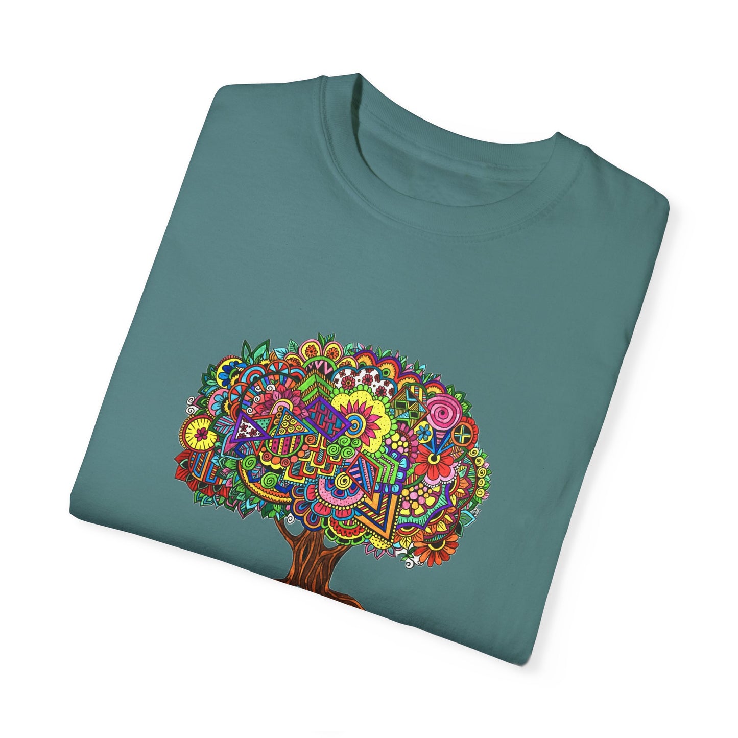 Unisex Garment-Dyed T-shirt (Tree of Eden)