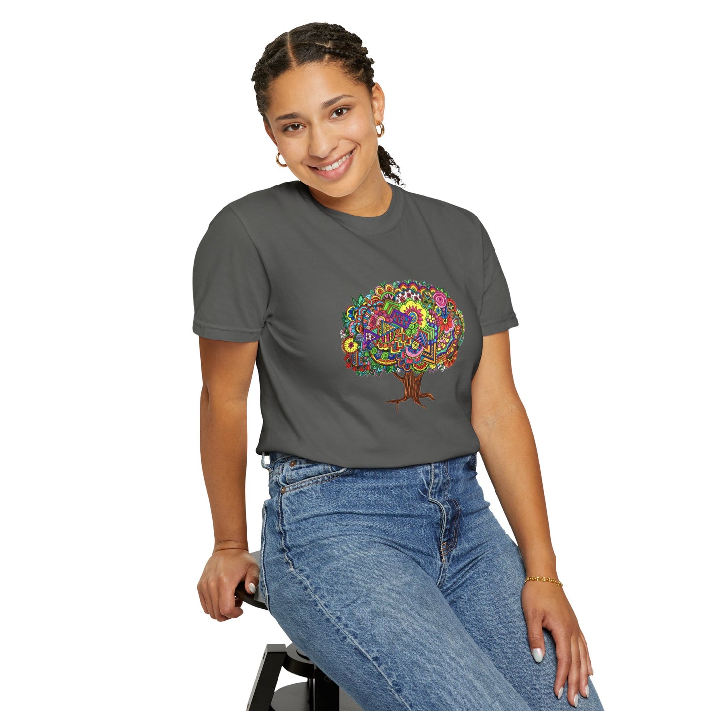 Unisex Garment-Dyed T-shirt (Tree of Eden)