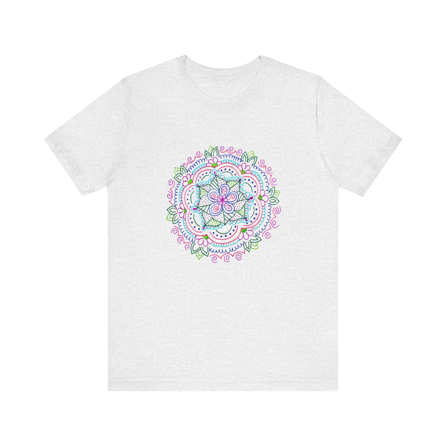 Unisex Jersey Short Sleeve Tee (Mandala)