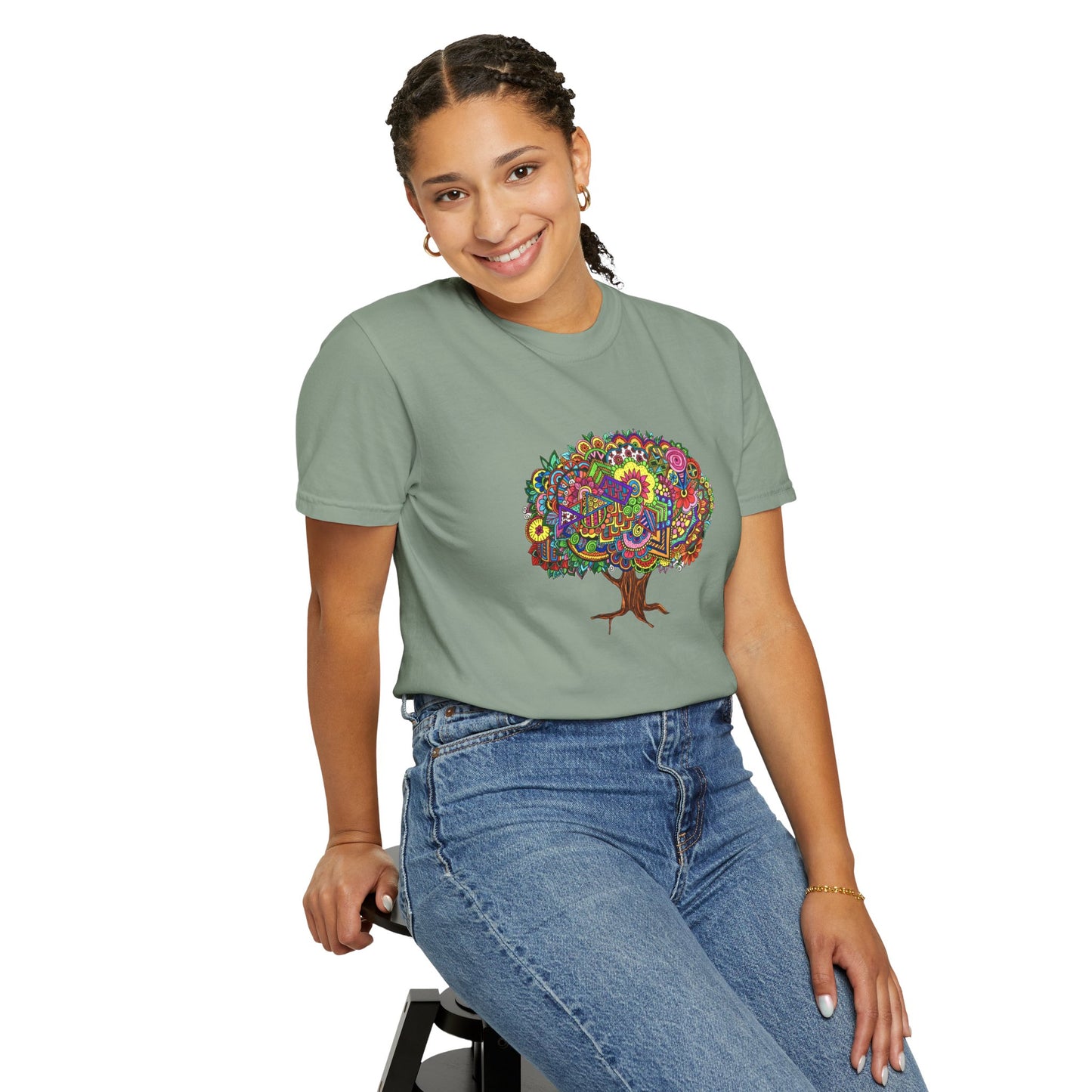 Unisex Garment-Dyed T-shirt (Tree of Eden)