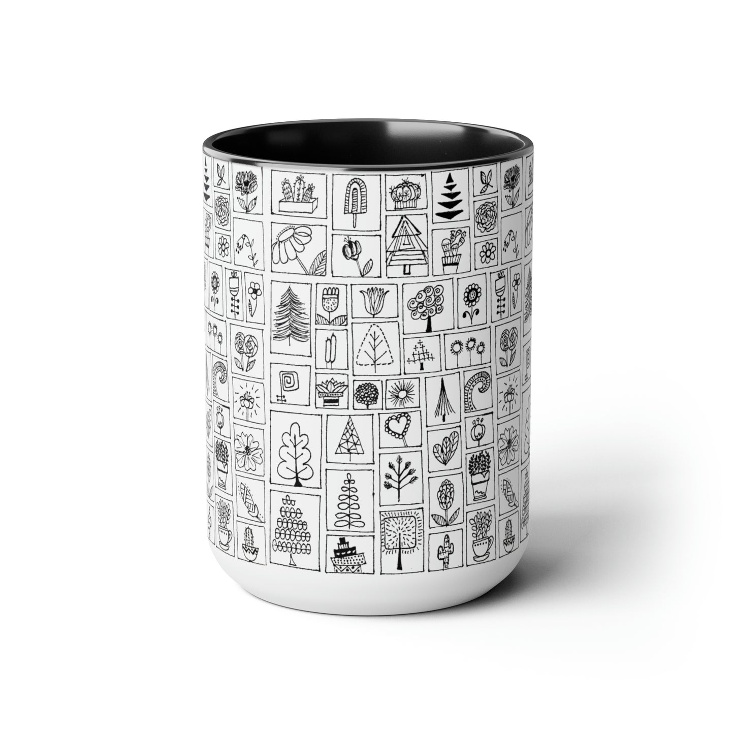 Two-Tone Mugs, 15oz (Frames)