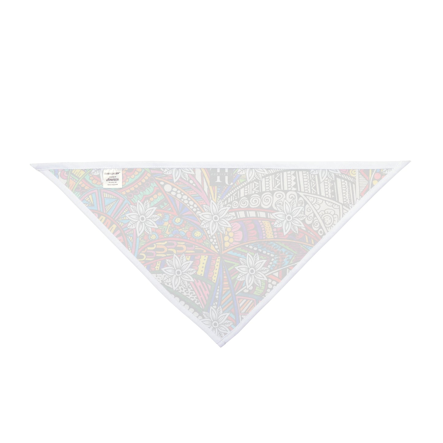 Pet Bandana (Colour+Flower)