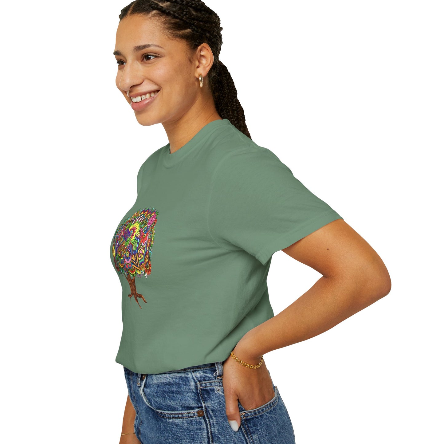 Unisex Garment-Dyed T-shirt (Tree of Eden)