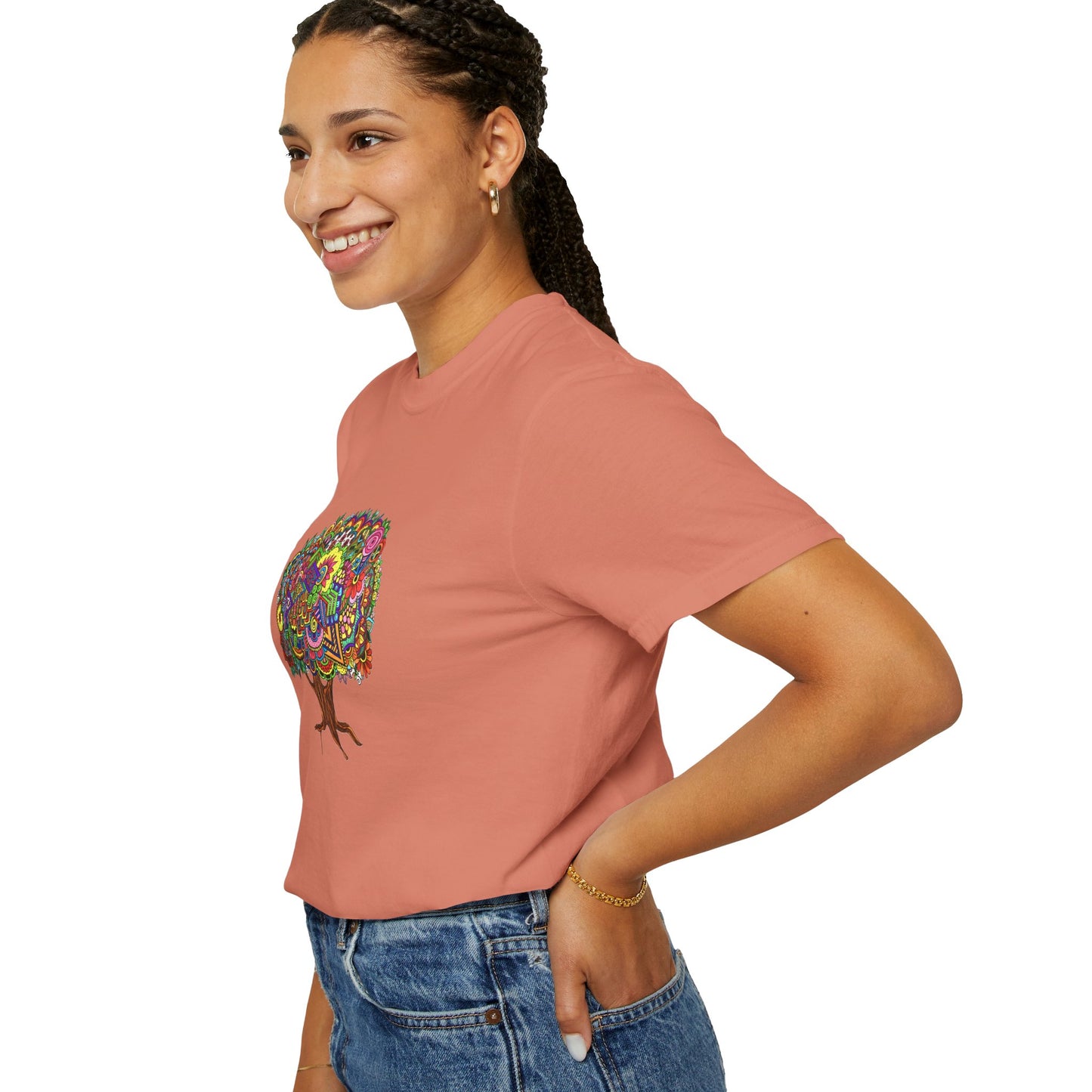 Unisex Garment-Dyed T-shirt (Tree of Eden)