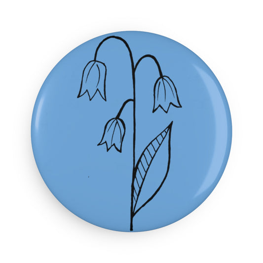 Button Magnet (Blue Bell)