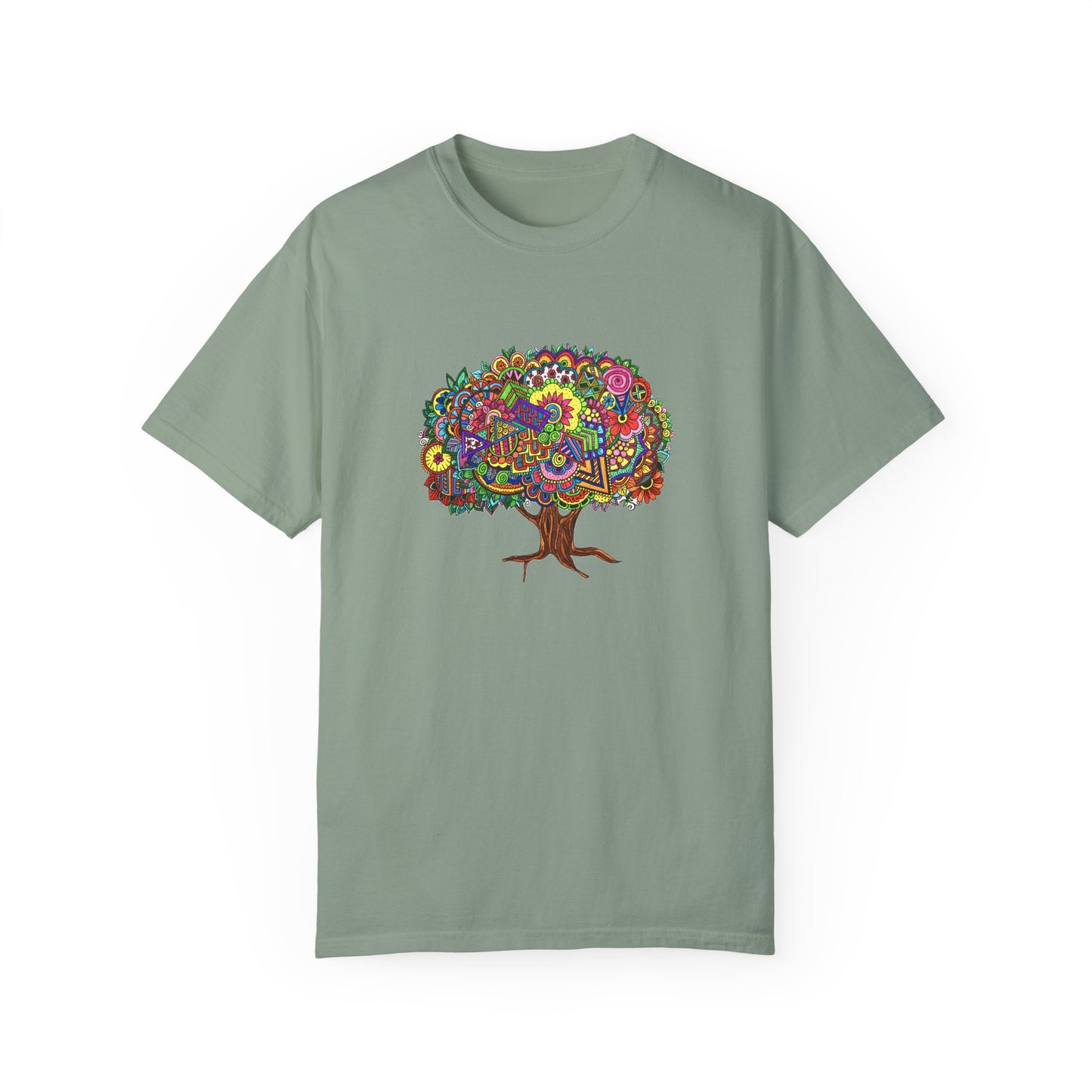 Unisex Garment-Dyed T-shirt (Tree of Eden)