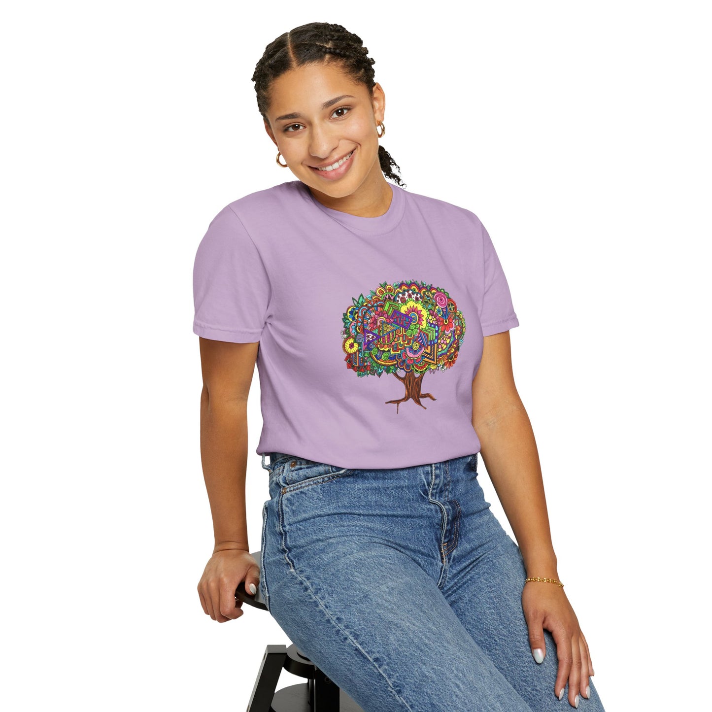 Unisex Garment-Dyed T-shirt (Tree of Eden)