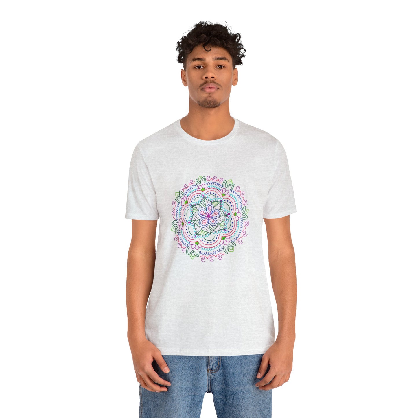 Unisex Jersey Short Sleeve Tee (Mandala)