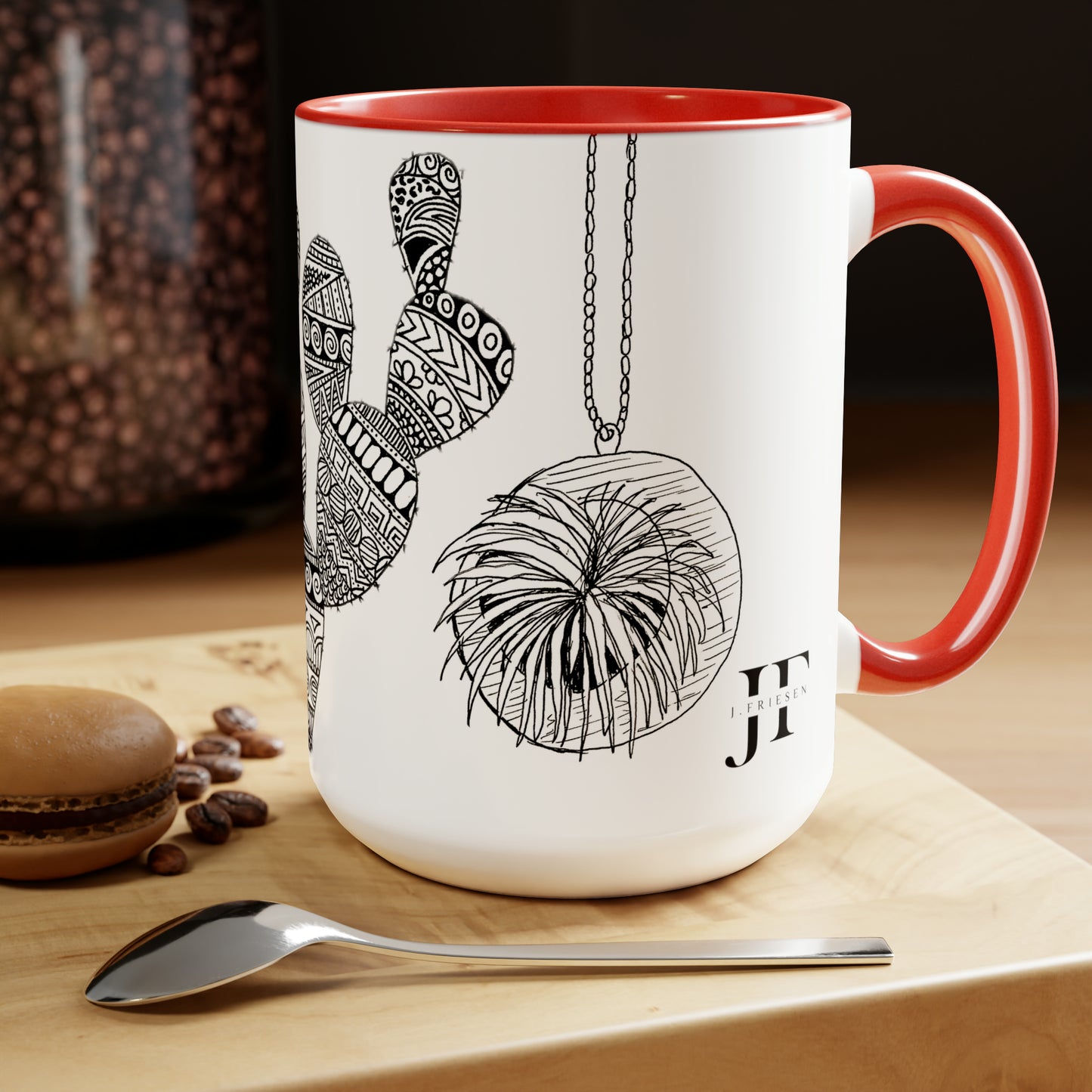 Two-Tone Mugs, 15oz (Plant Lover)