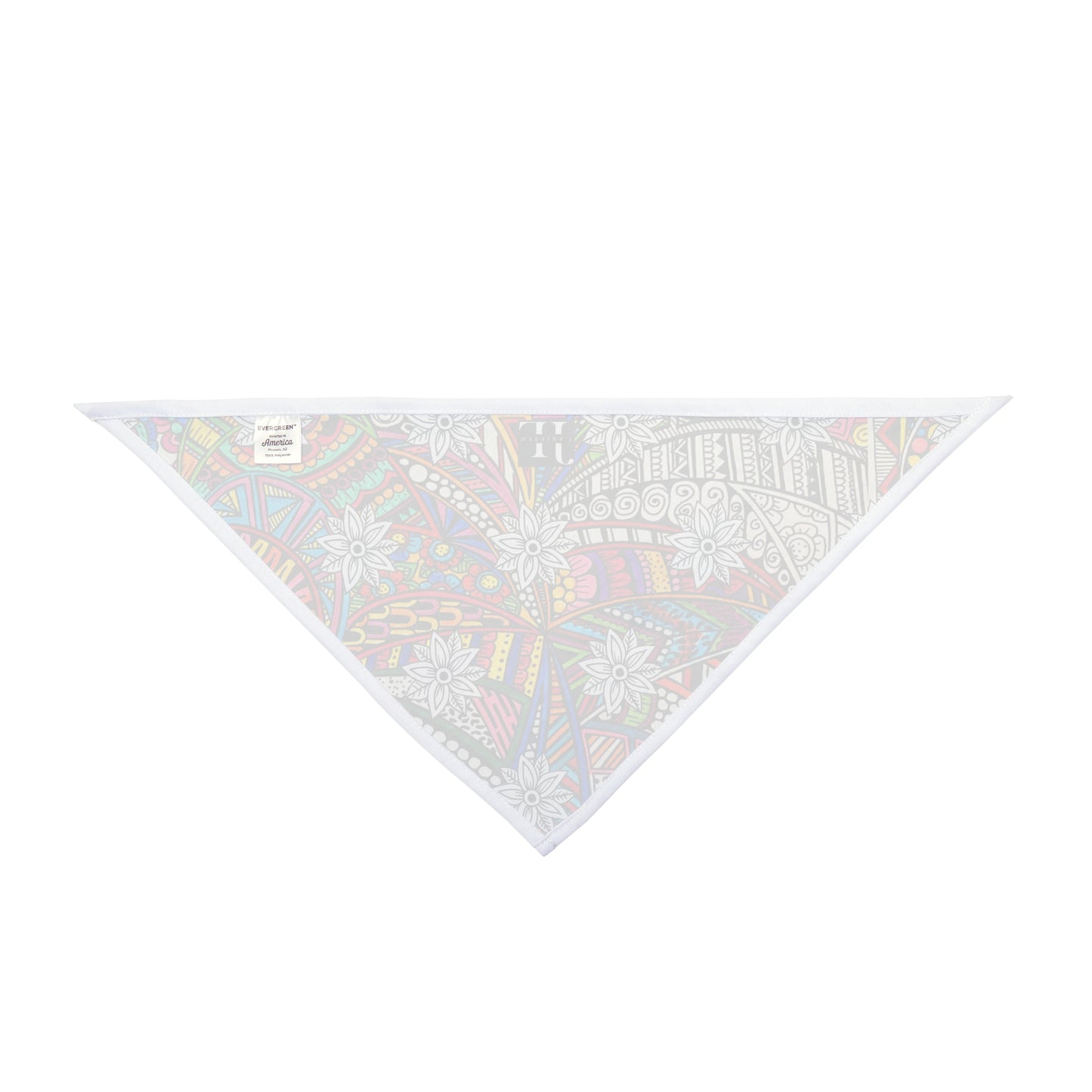 Pet Bandana (Colour+Flower)