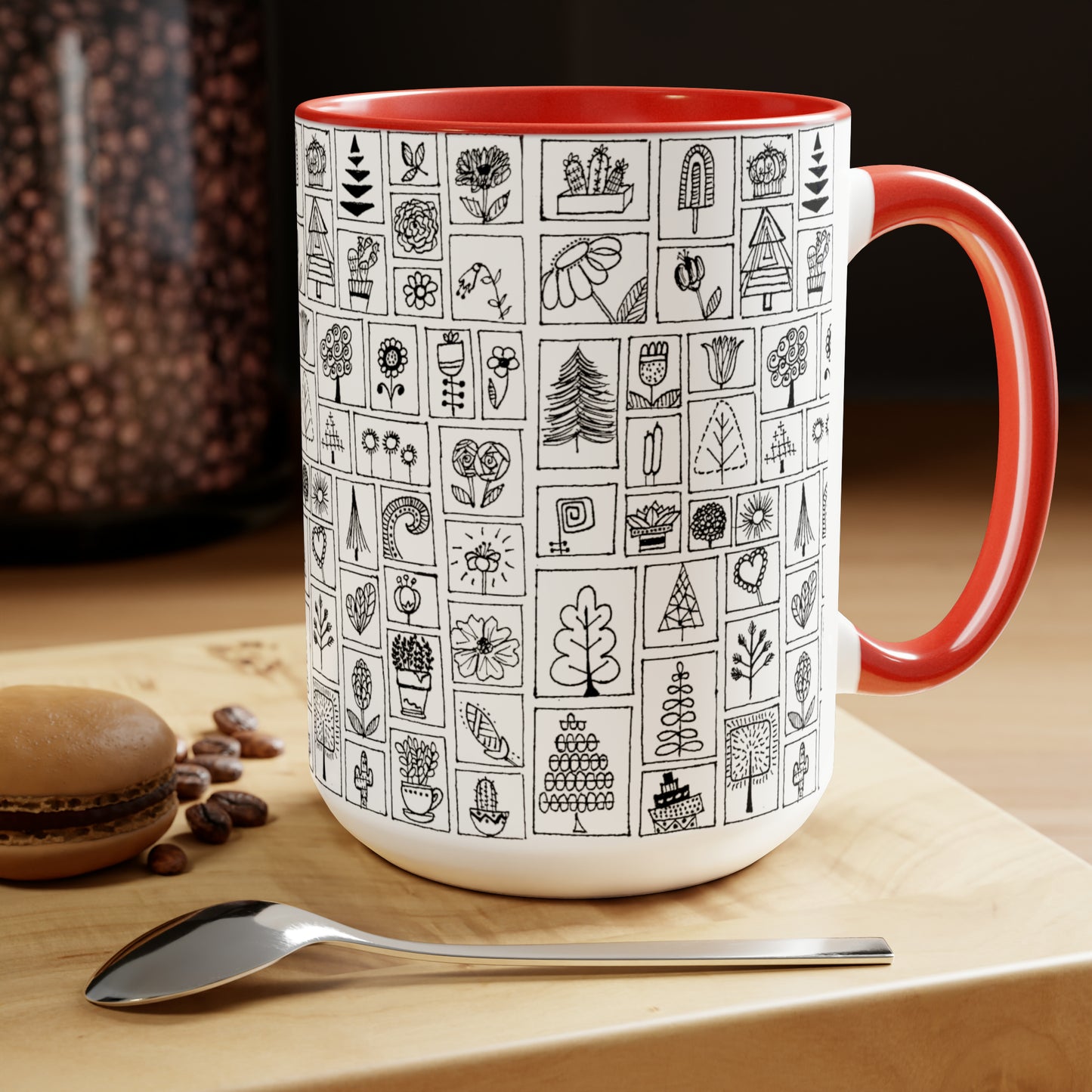 Two-Tone Mugs, 15oz (Frames)