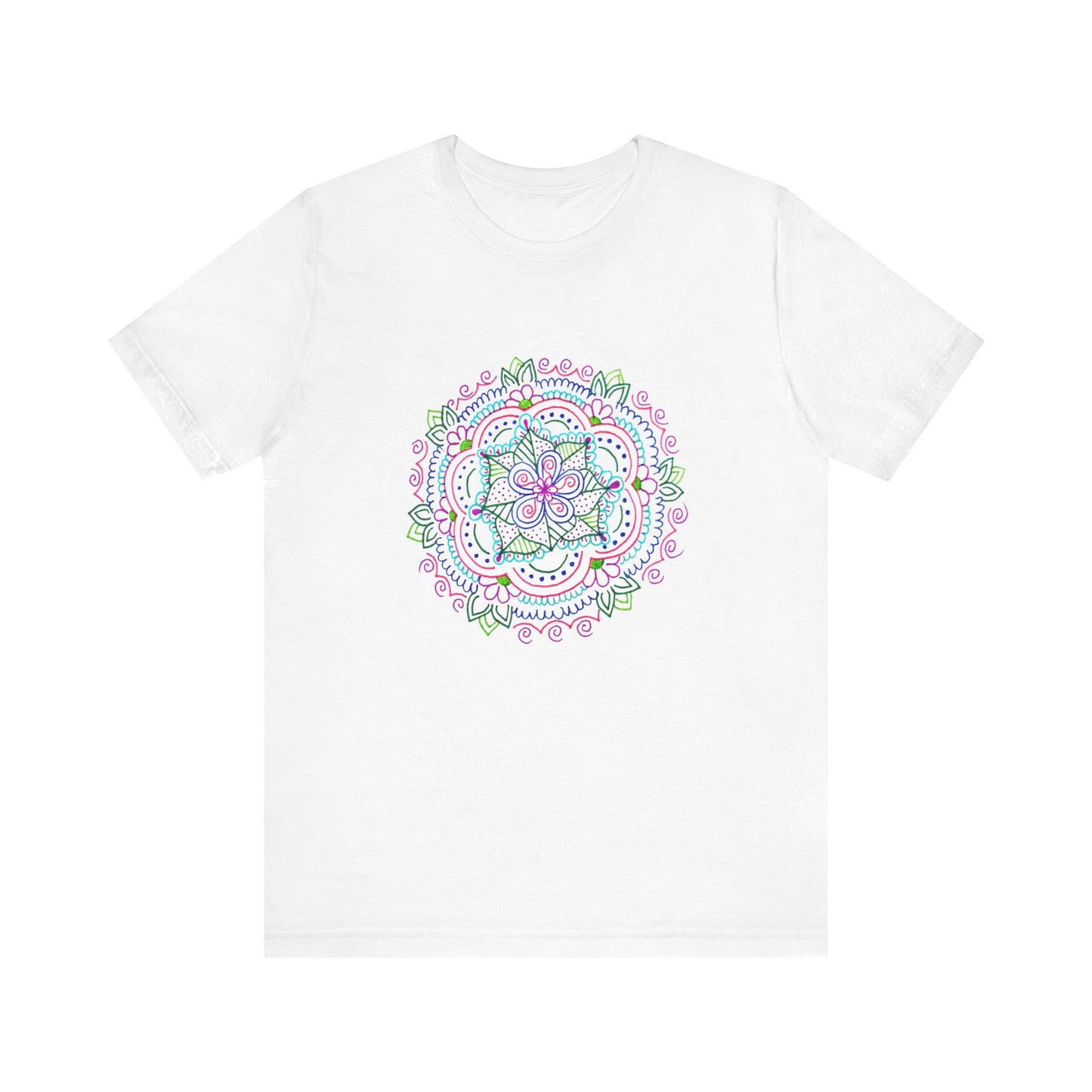 Unisex Jersey Short Sleeve Tee (Mandala)