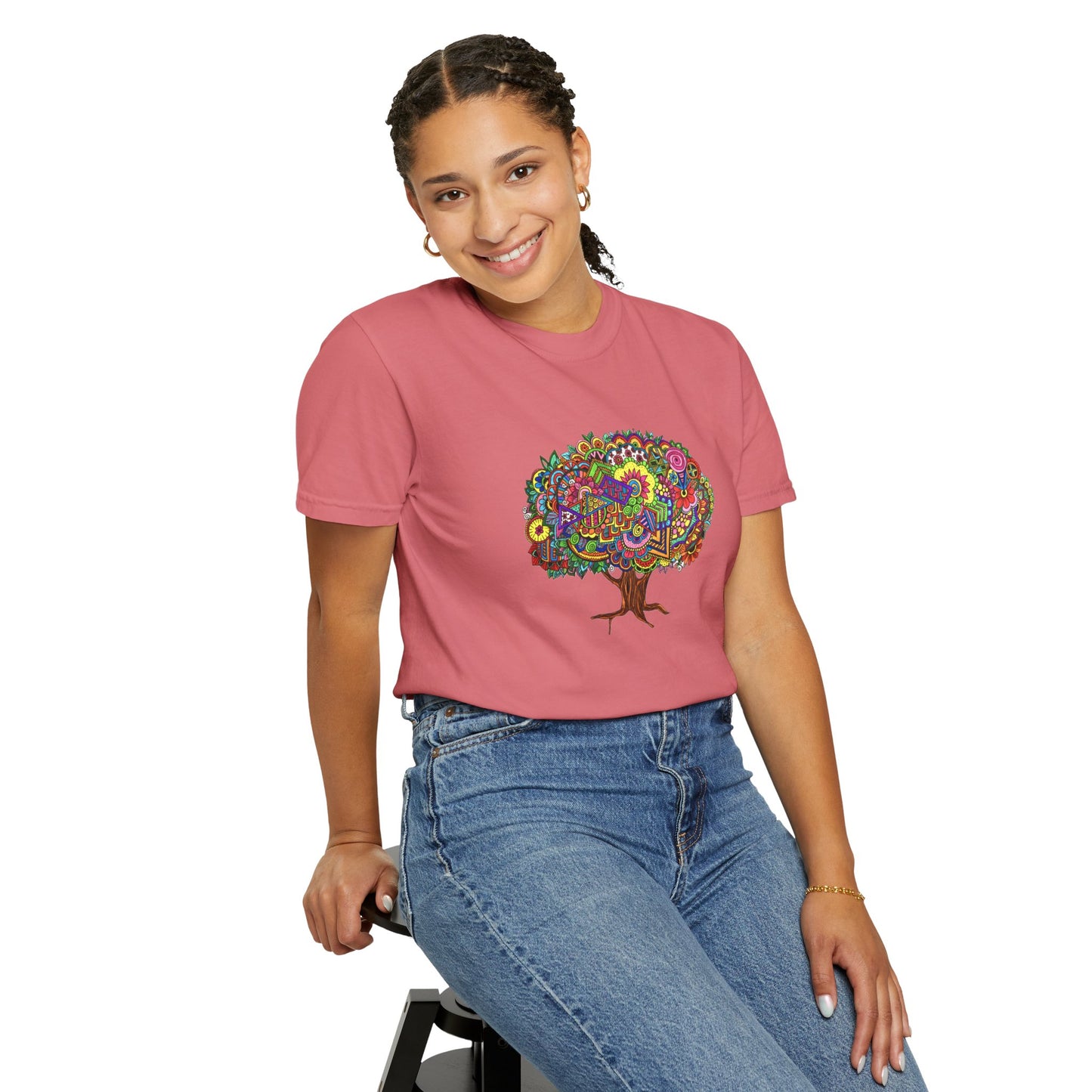 Unisex Garment-Dyed T-shirt (Tree of Eden)