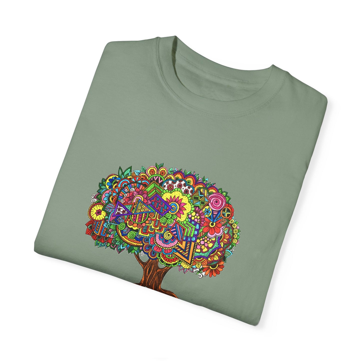 Unisex Garment-Dyed T-shirt (Tree of Eden)