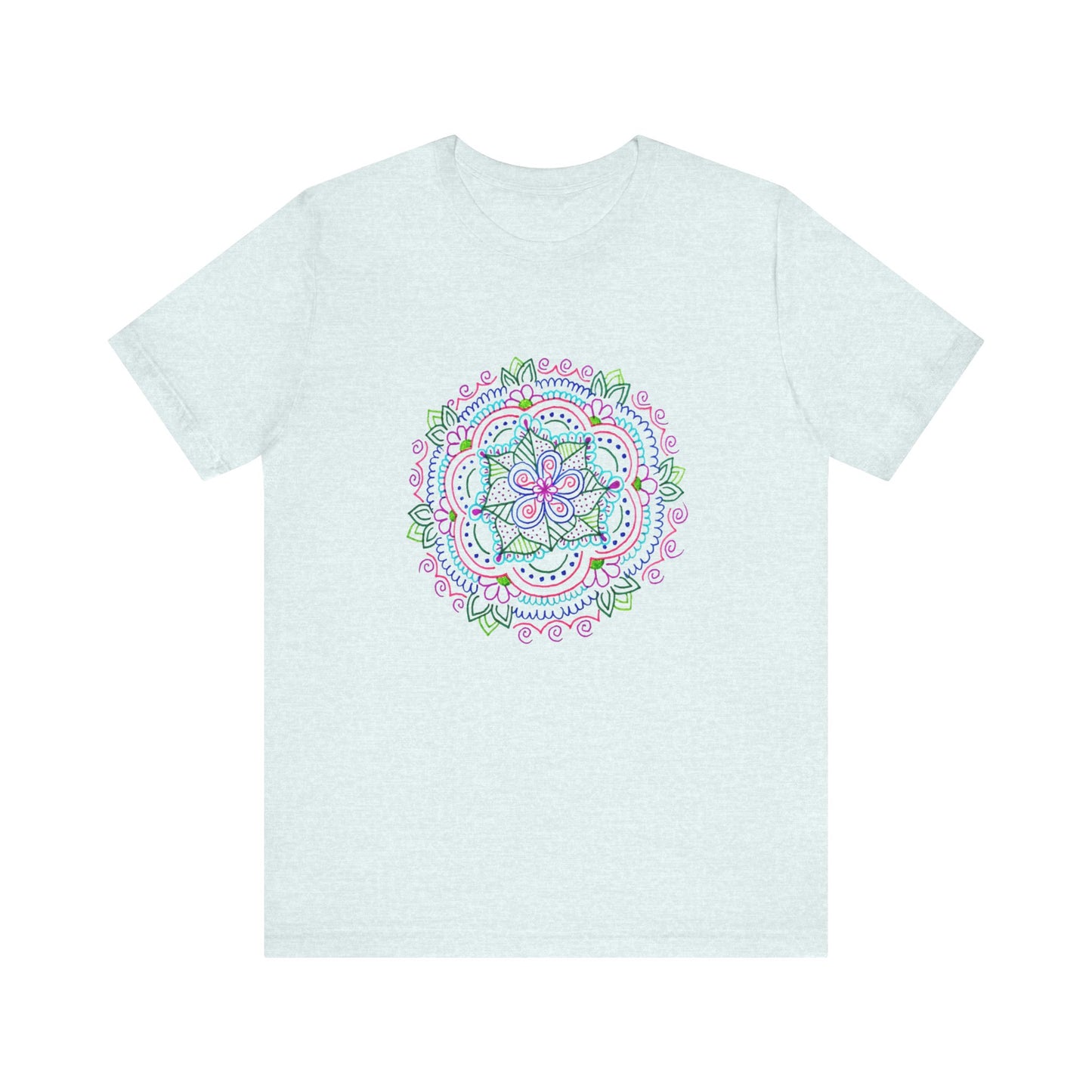 Unisex Jersey Short Sleeve Tee (Mandala)