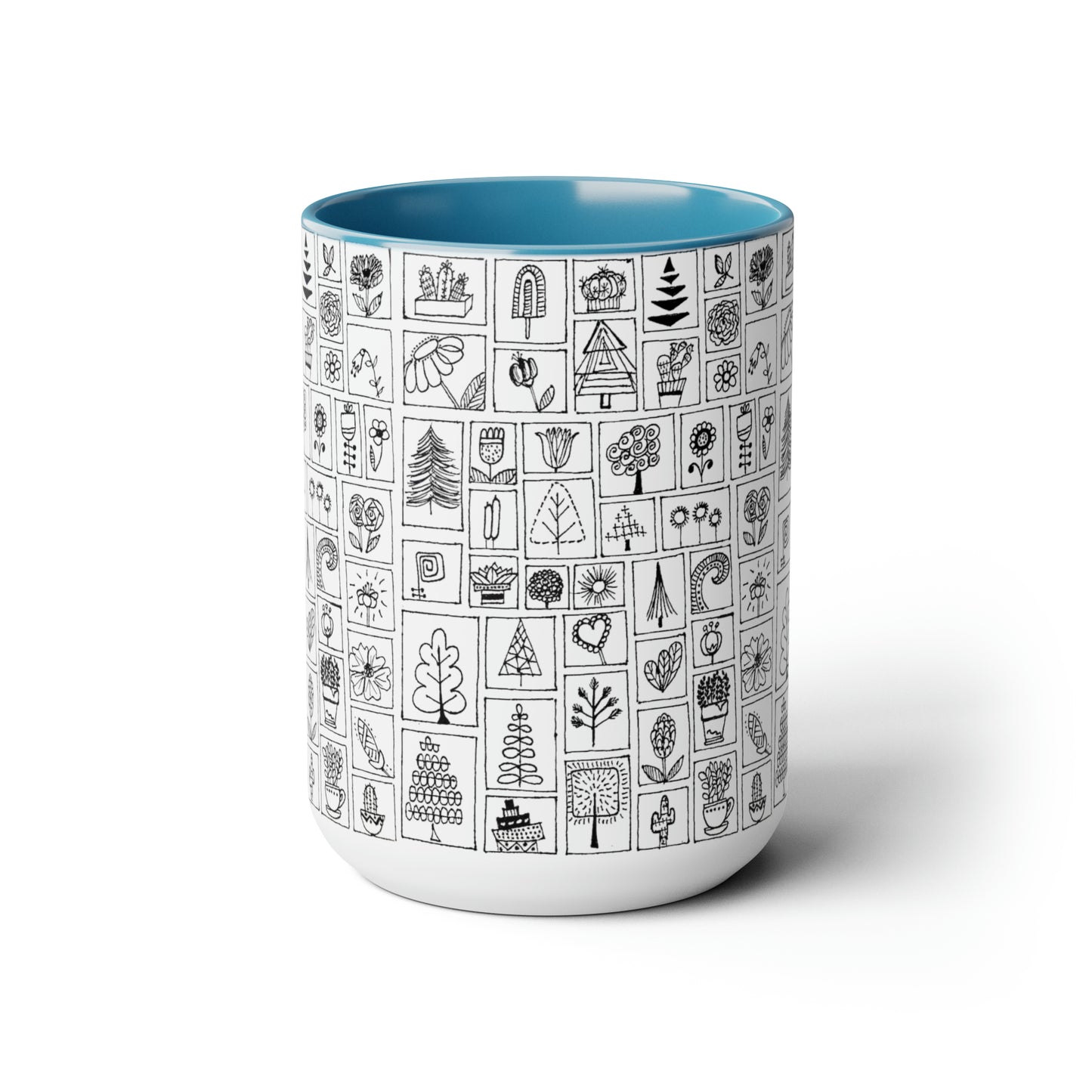 Two-Tone Mugs, 15oz (Frames)