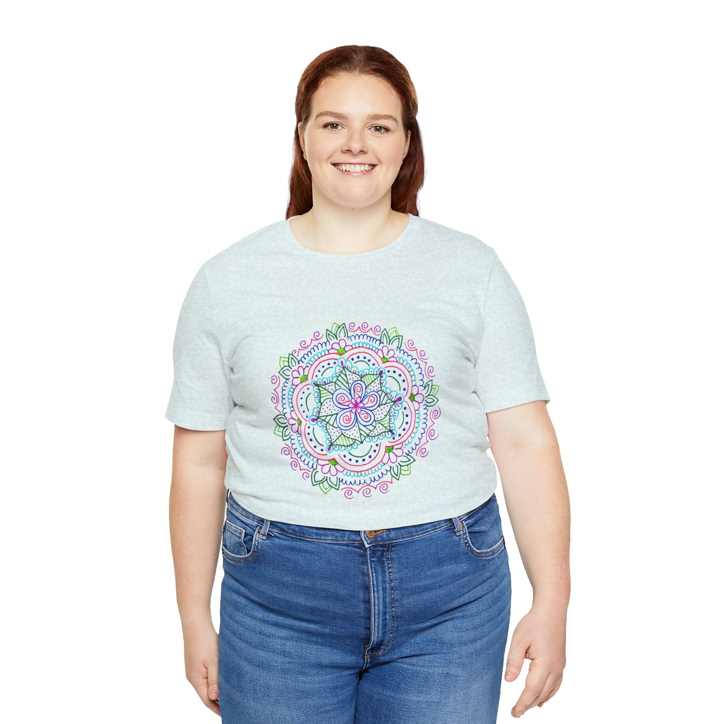 Unisex Jersey Short Sleeve Tee (Mandala)