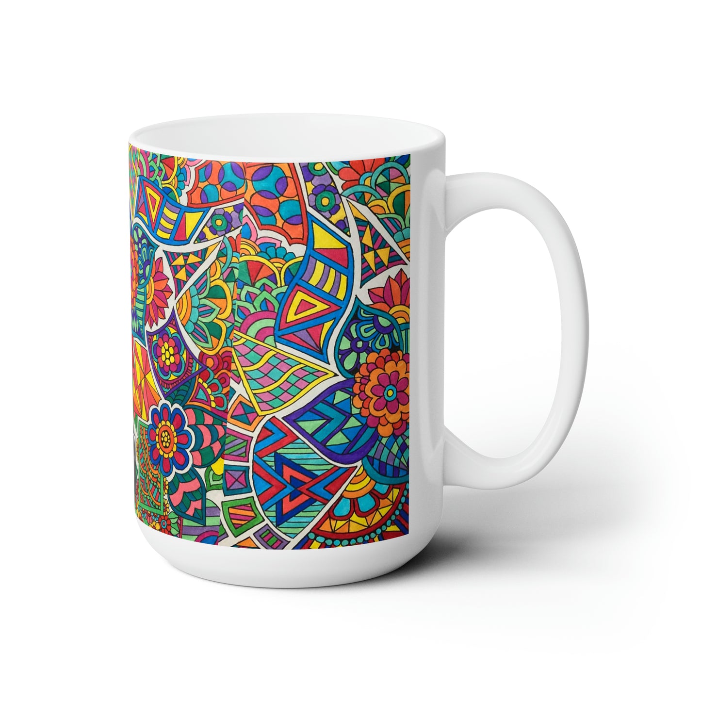 Ceramic Mug 15oz (colour galore)