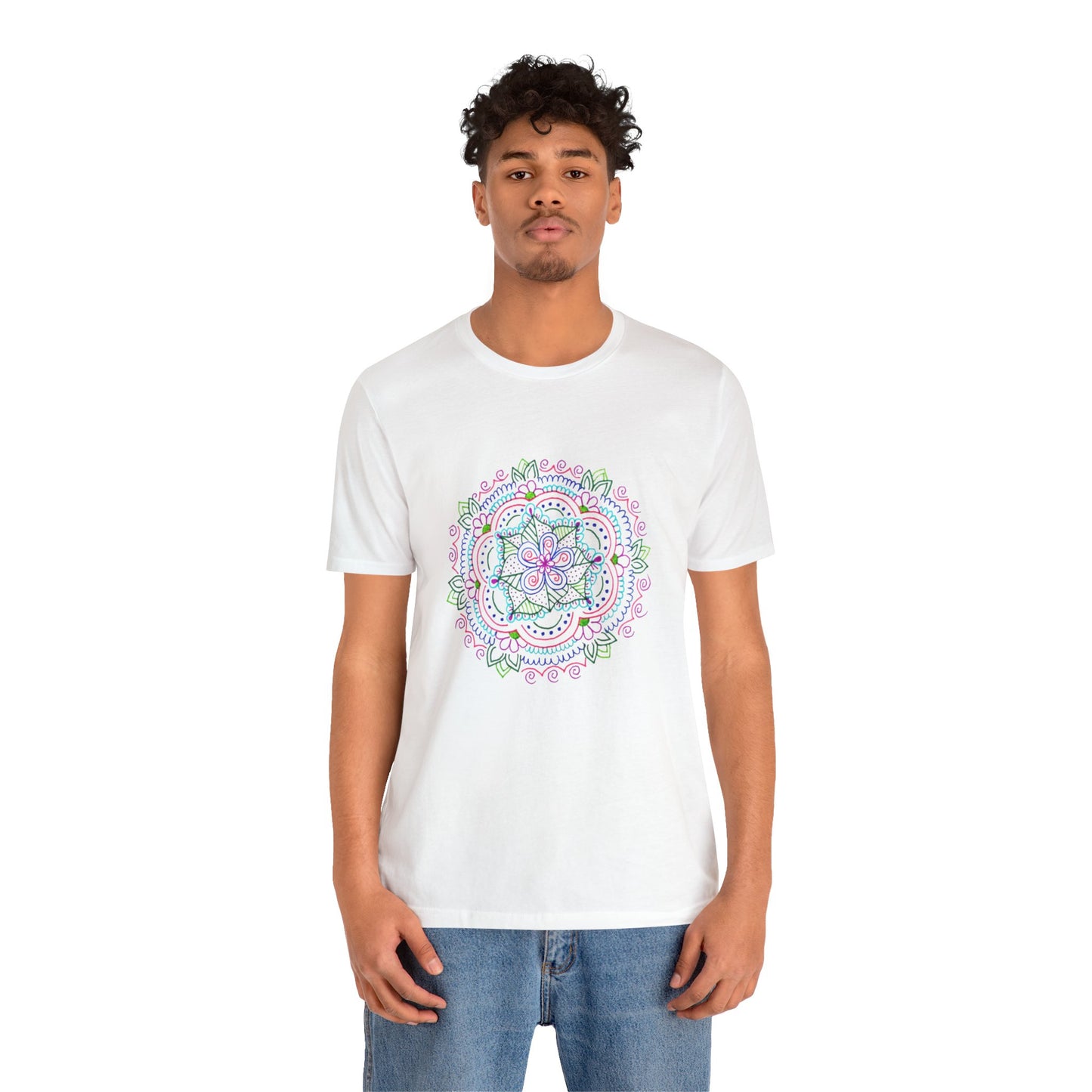 Unisex Jersey Short Sleeve Tee (Mandala)