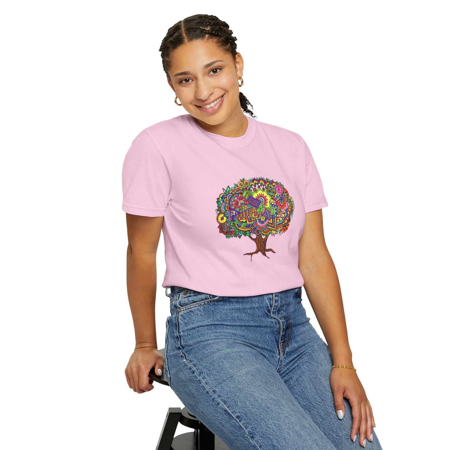 Unisex Garment-Dyed T-shirt (Tree of Eden)