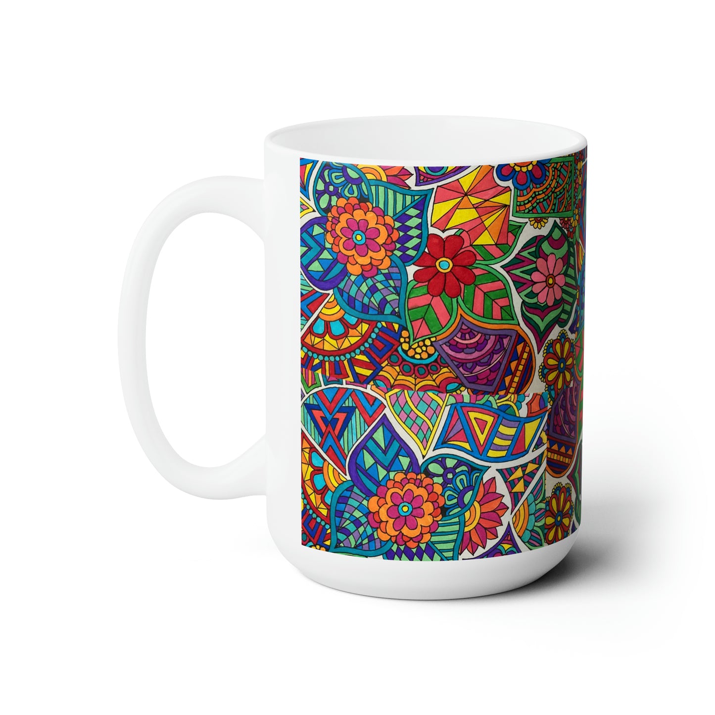 Ceramic Mug 15oz (colour galore)
