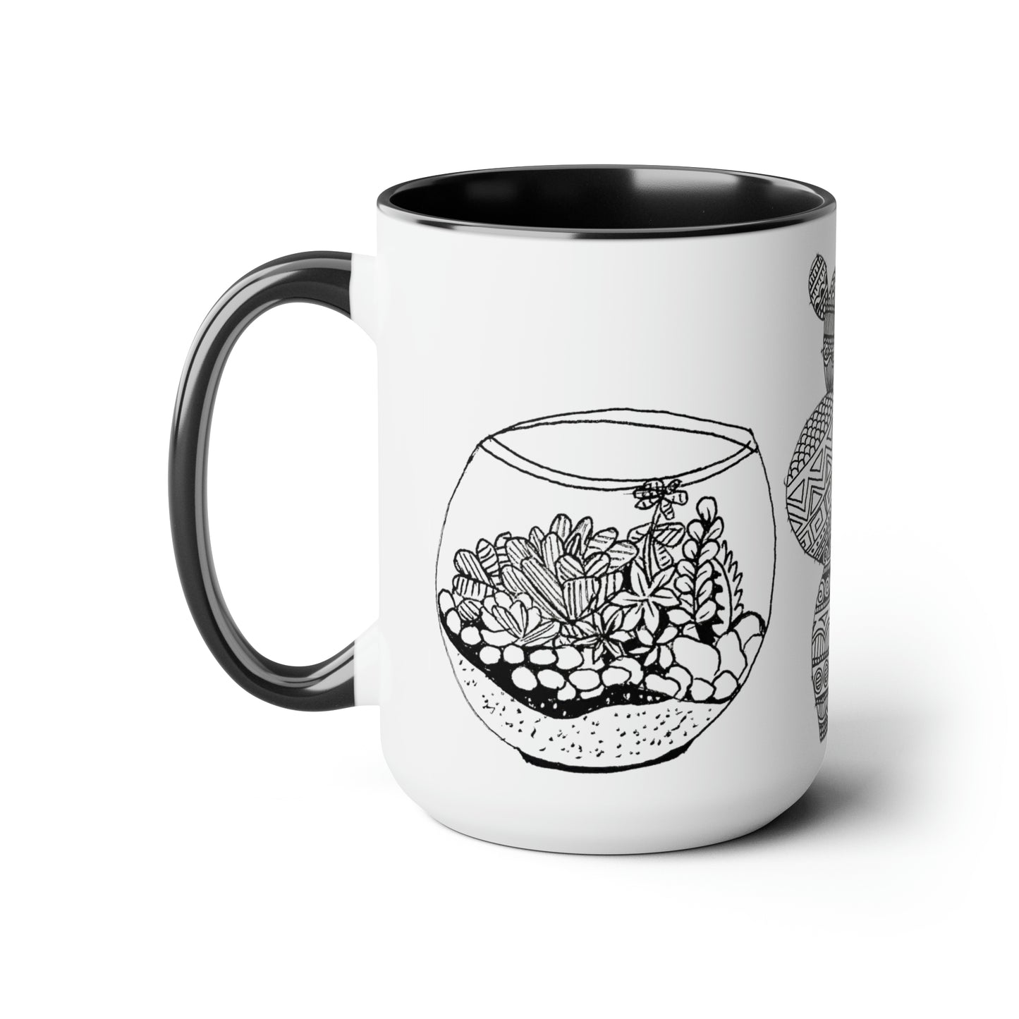 Two-Tone Mugs, 15oz (Plant Lover)