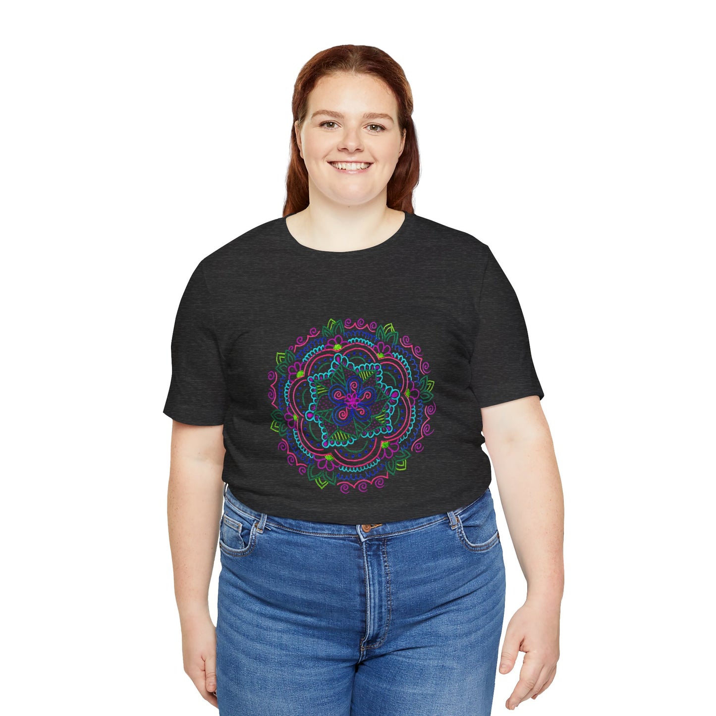 Unisex Jersey Short Sleeve Tee (Mandala)
