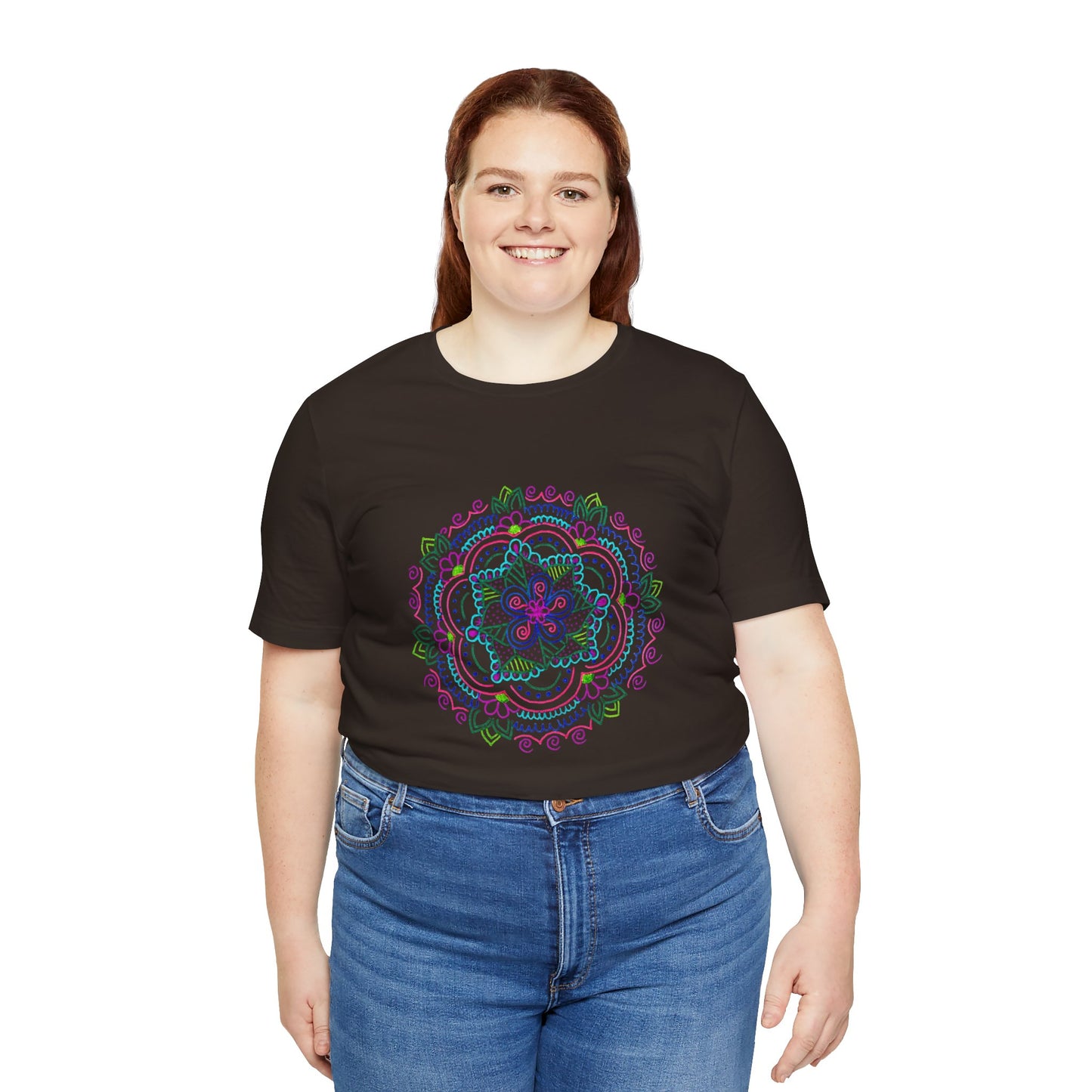 Unisex Jersey Short Sleeve Tee (Mandala)