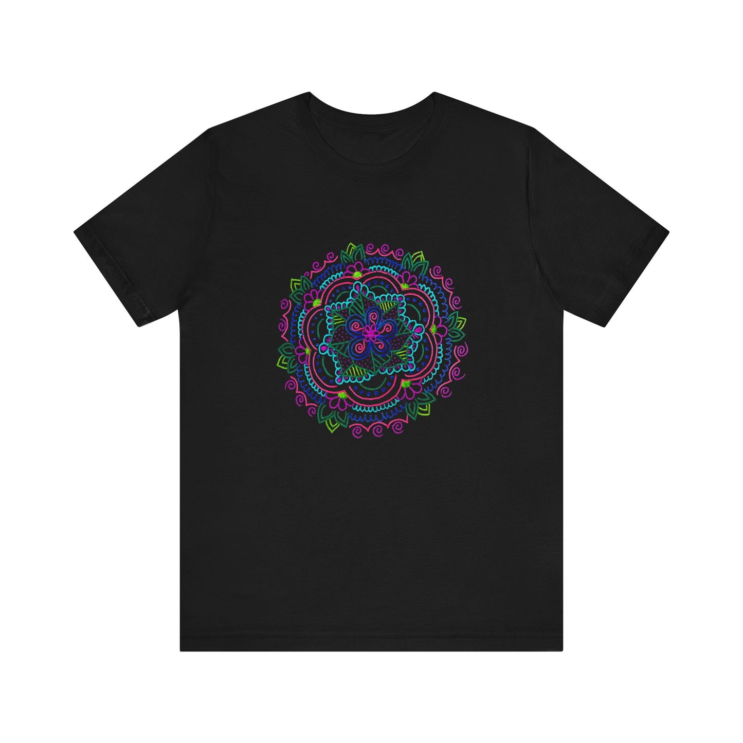 Unisex Jersey Short Sleeve Tee (Mandala)