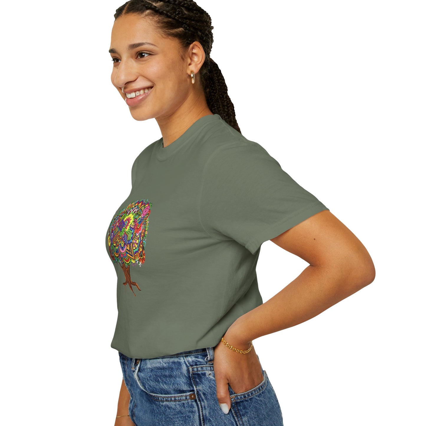 Unisex Garment-Dyed T-shirt (Tree of Eden)