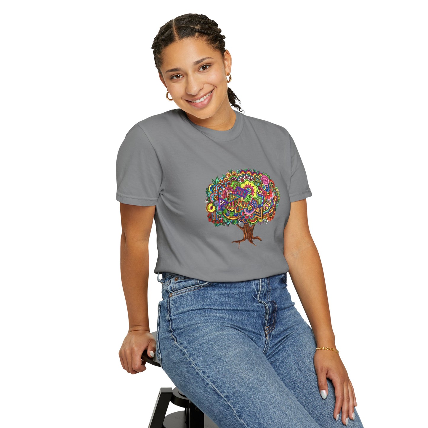 Unisex Garment-Dyed T-shirt (Tree of Eden)