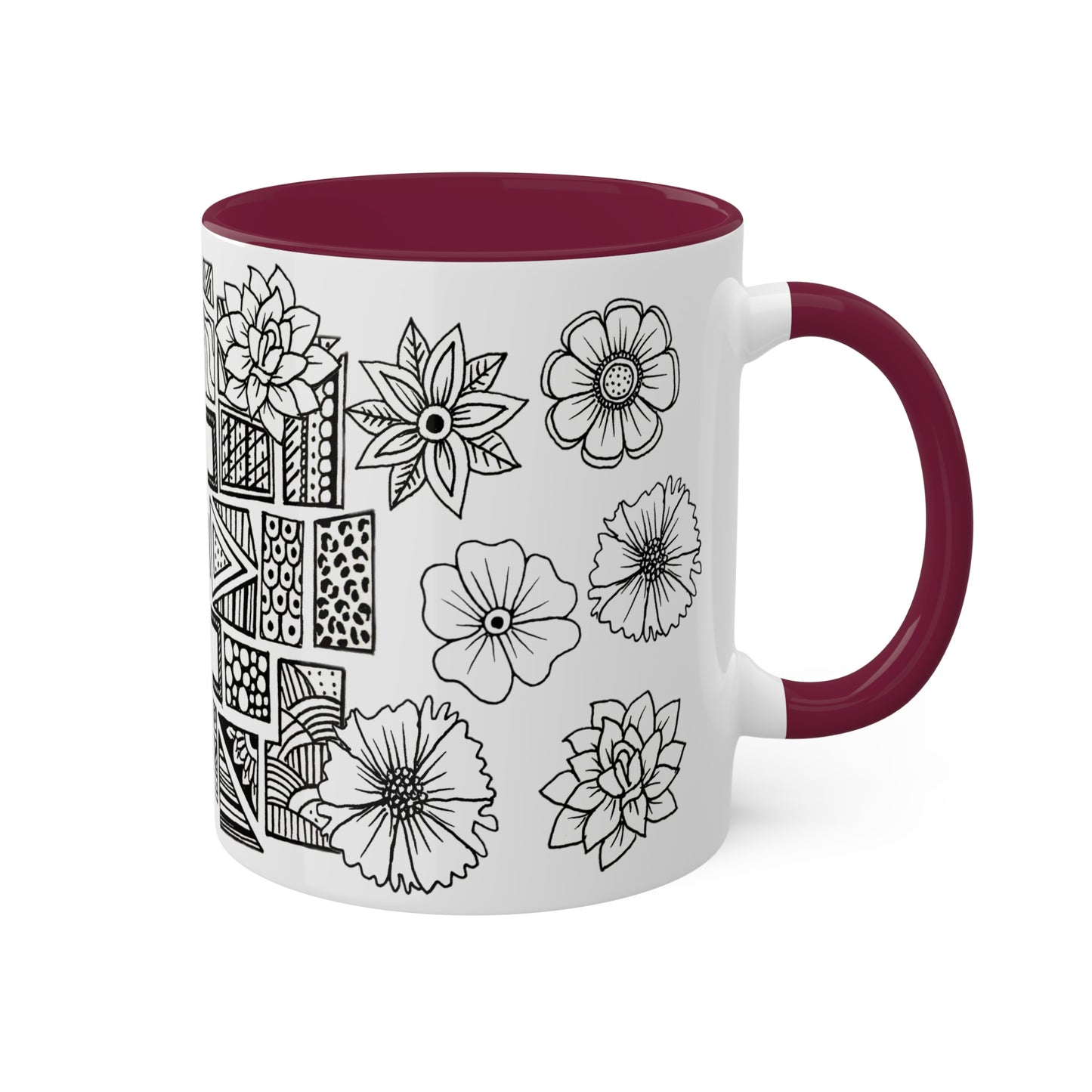 Mugs, 11oz (Monogram E)