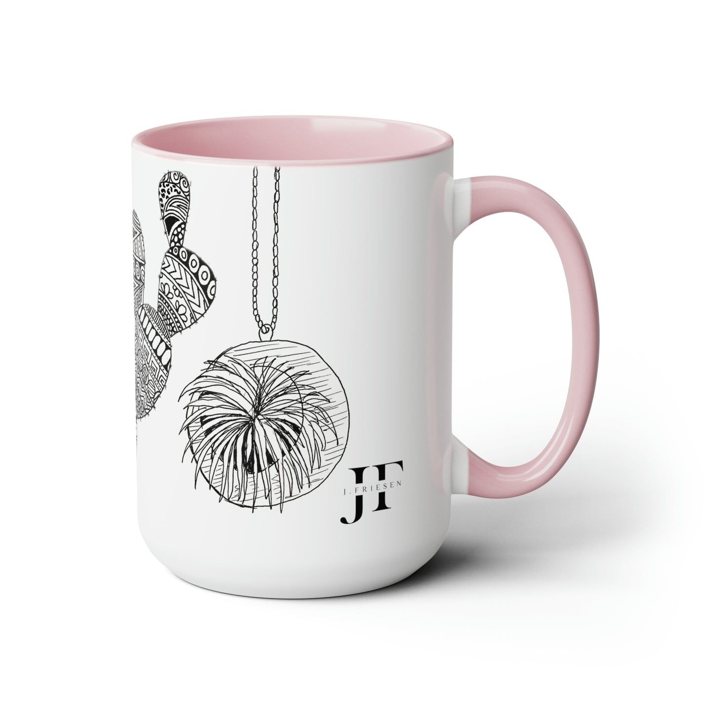 Two-Tone Mugs, 15oz (Plant Lover)