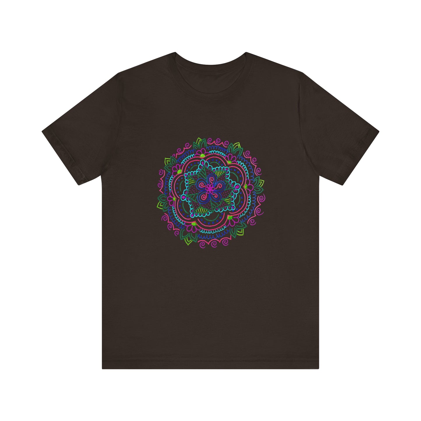 Unisex Jersey Short Sleeve Tee (Mandala)