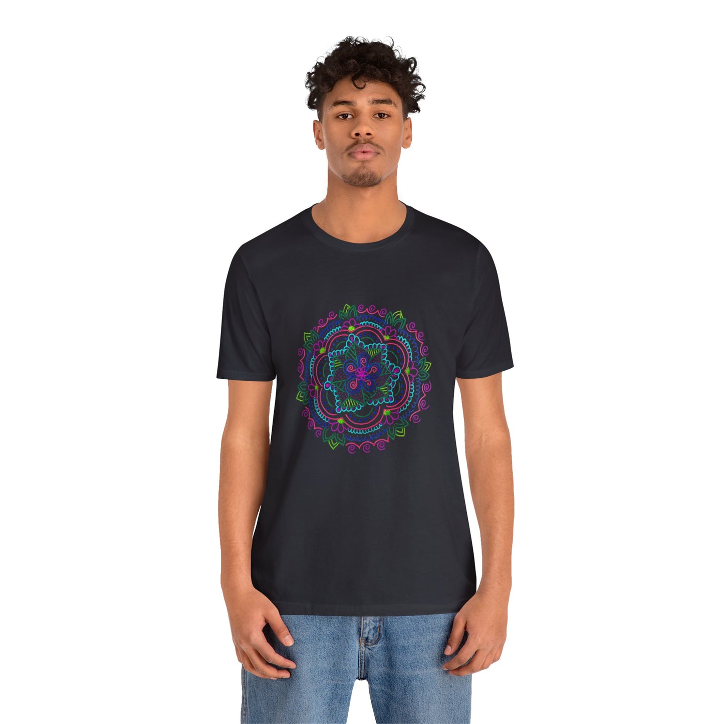 Unisex Jersey Short Sleeve Tee (Mandala)