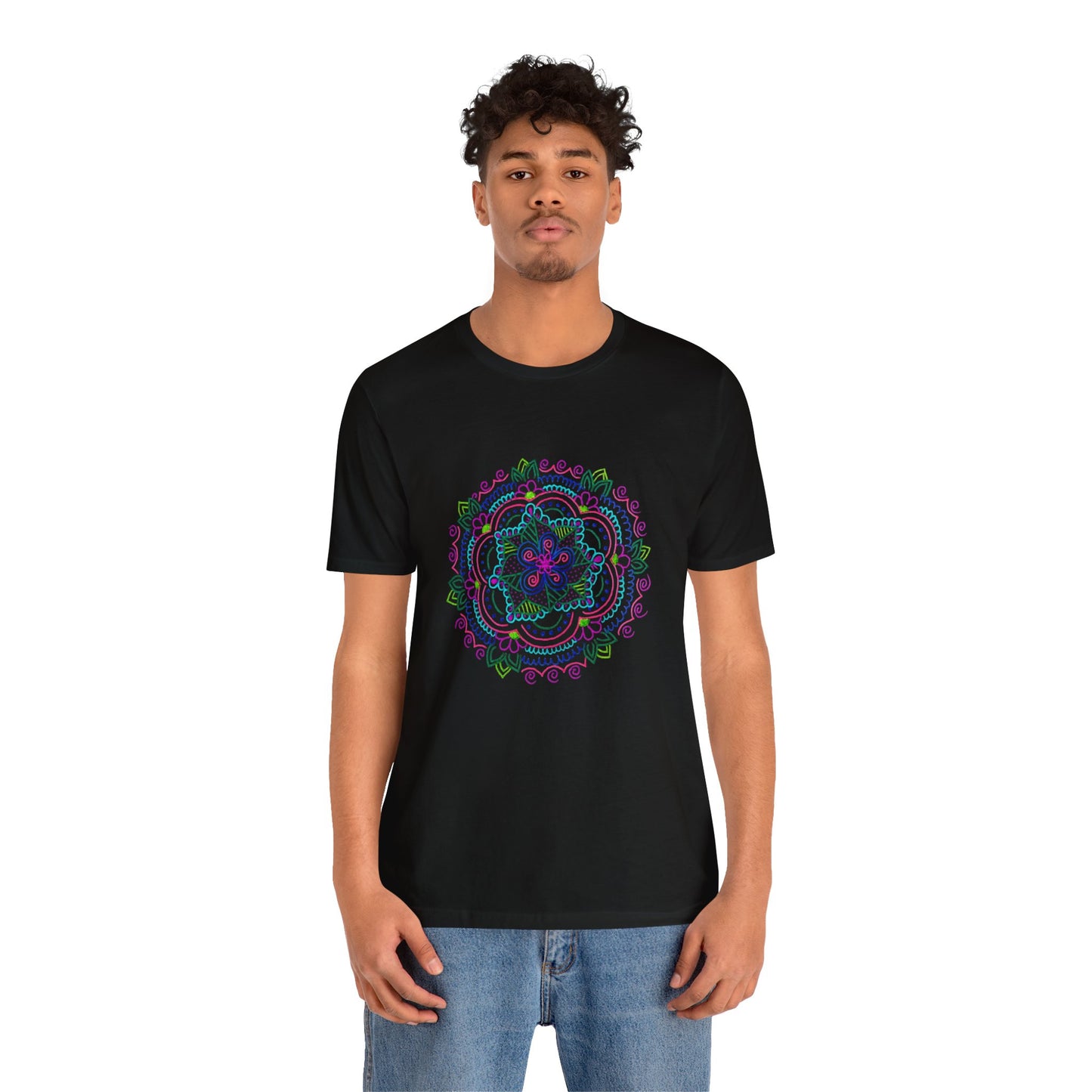 Unisex Jersey Short Sleeve Tee (Mandala)