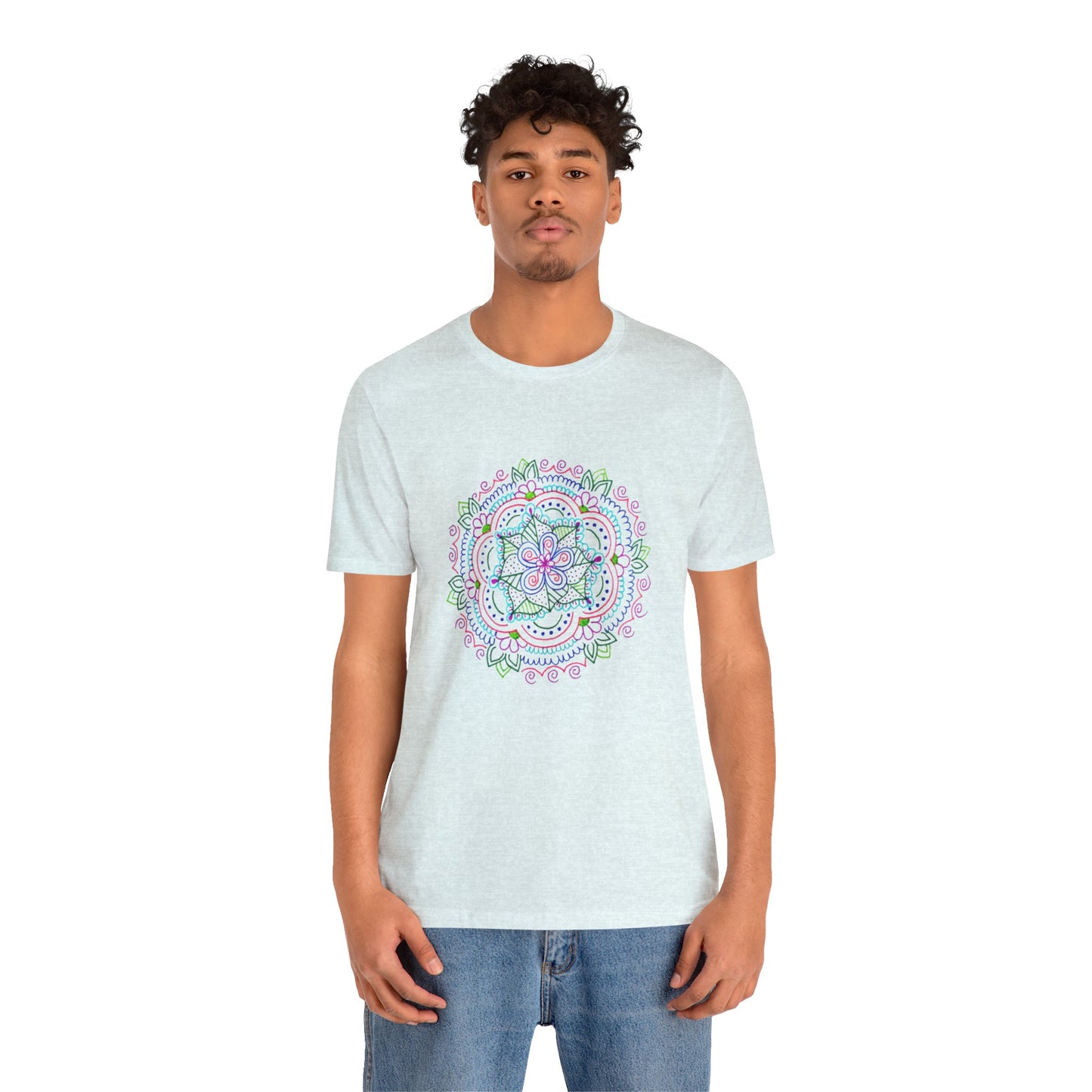 Unisex Jersey Short Sleeve Tee (Mandala)