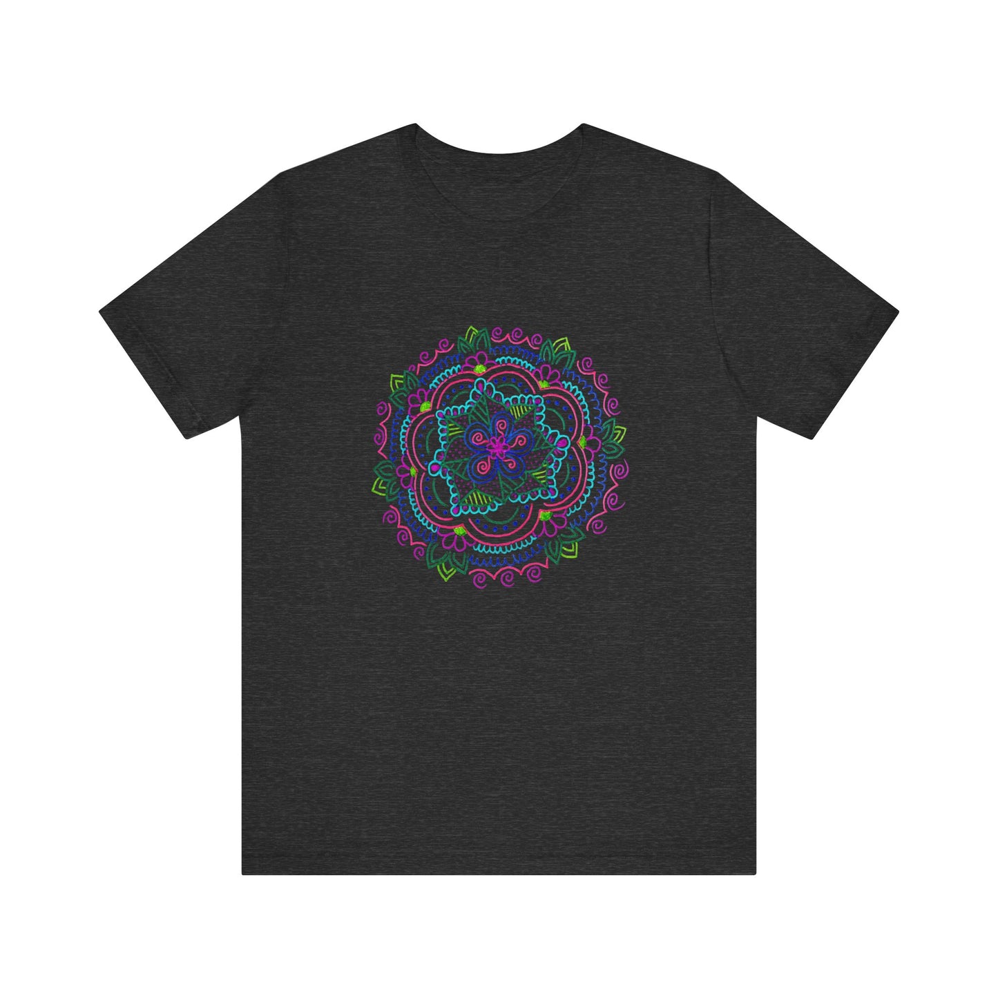 Unisex Jersey Short Sleeve Tee (Mandala)